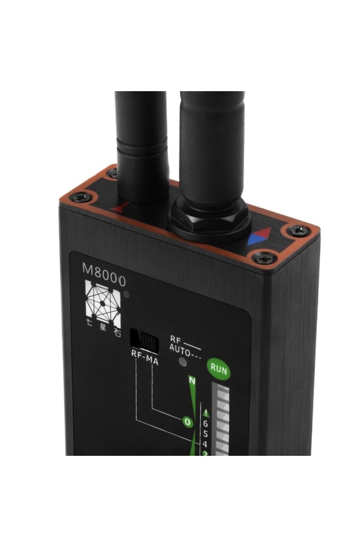 TECHSTAR-® M8000 Spy Detector, Professional, Detects Cameras, Gsm Devices, Microphones, Gps Locators, 4