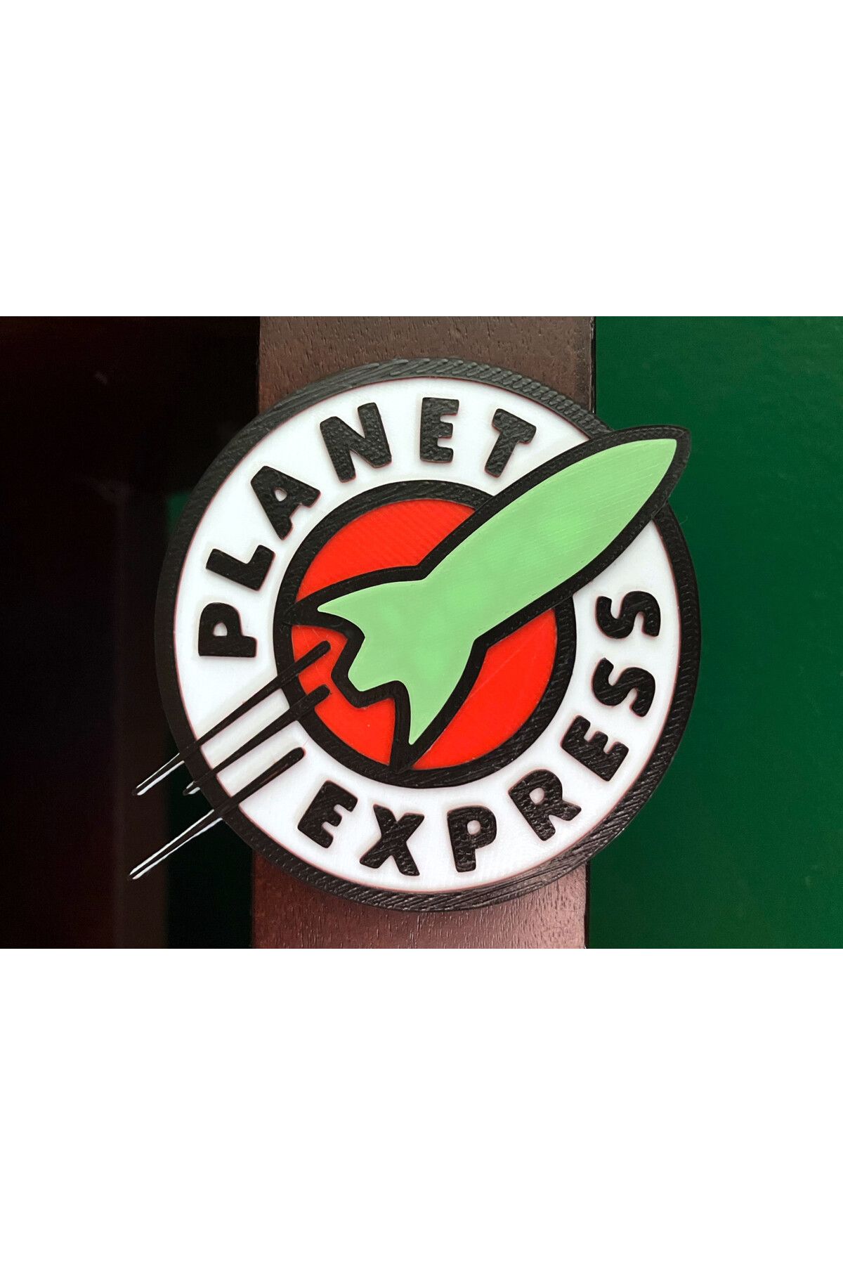 talaşoğlu Planet Express işareti ve mıknatıs (2 Adet)
