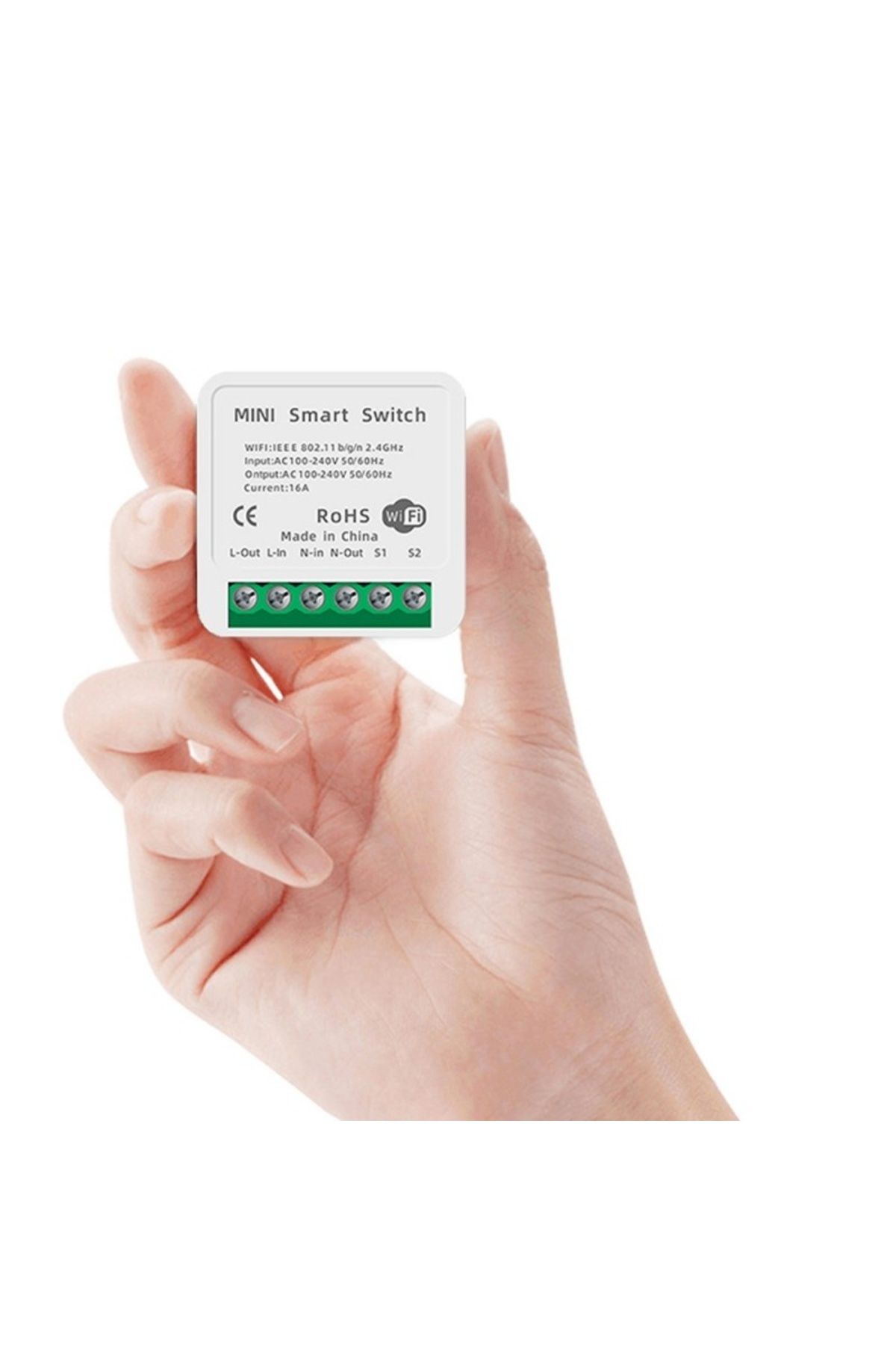 TECHSTAR-® Mini Comutator/Releu Inteligent, Protocol ZigBee 3.0, Tuya, Casă Inteligentă, Automatizare 10