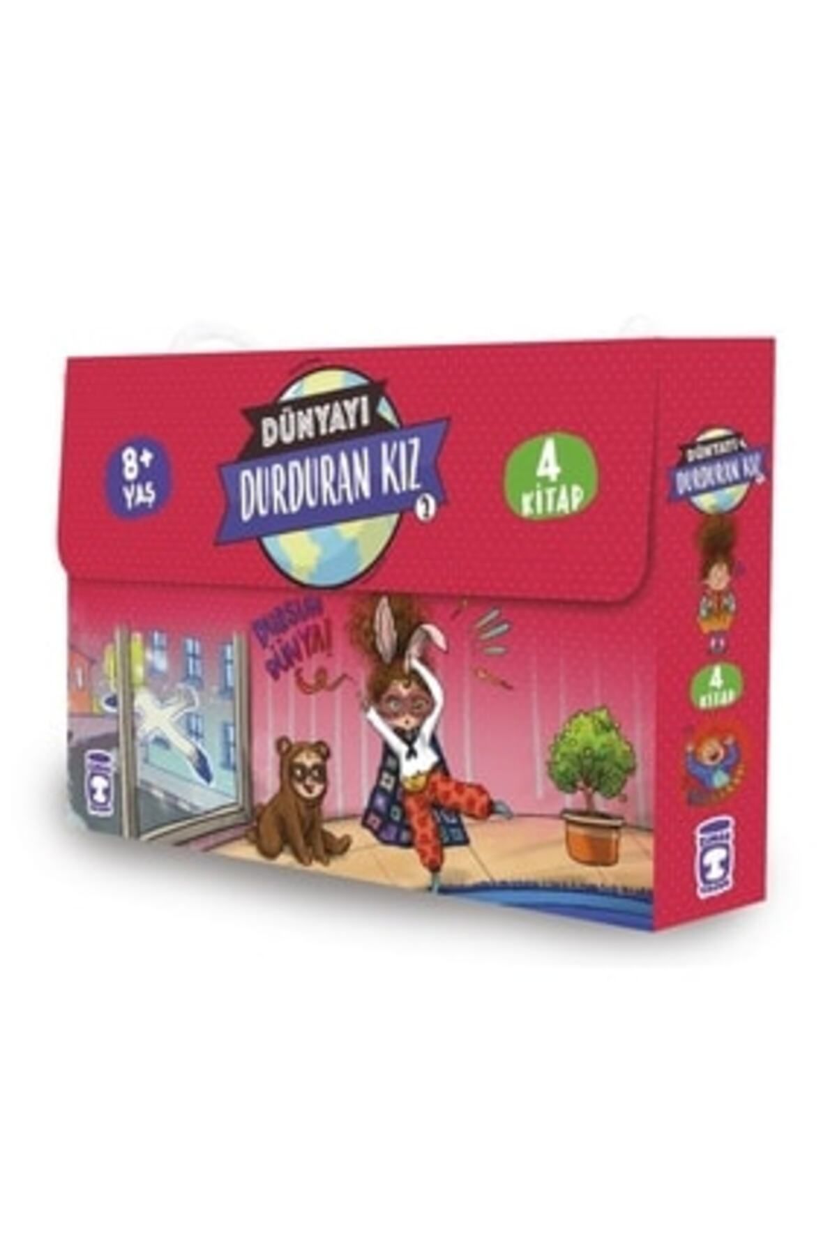 Timaş Yayınları Timaş Dünyayı Durduran Kız Serisi 2. Set (4 Kitap) + Okuma Sticker'ları