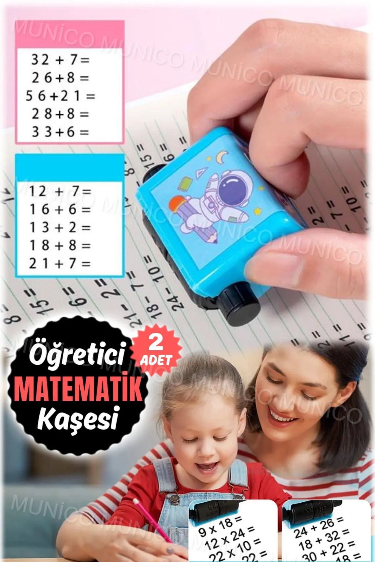 MİNGODAN-Tutorial Math Flashcards Set of 2 Addition and Subtraction 4