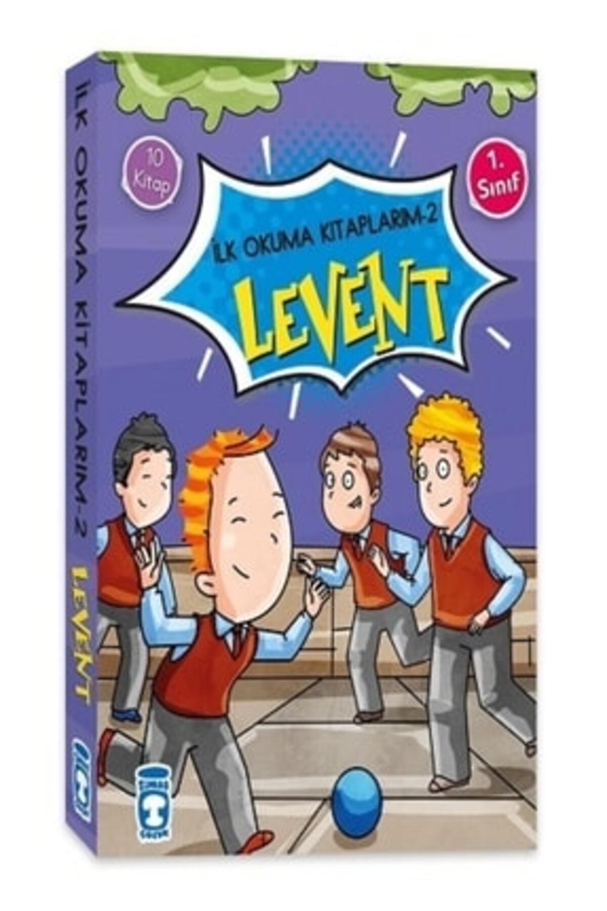 Timaş Yayınları Levent 1. Sınıf Ilk Okuma Kitaplarım 10 Kitap set 2 + Okuma Sticker'ları