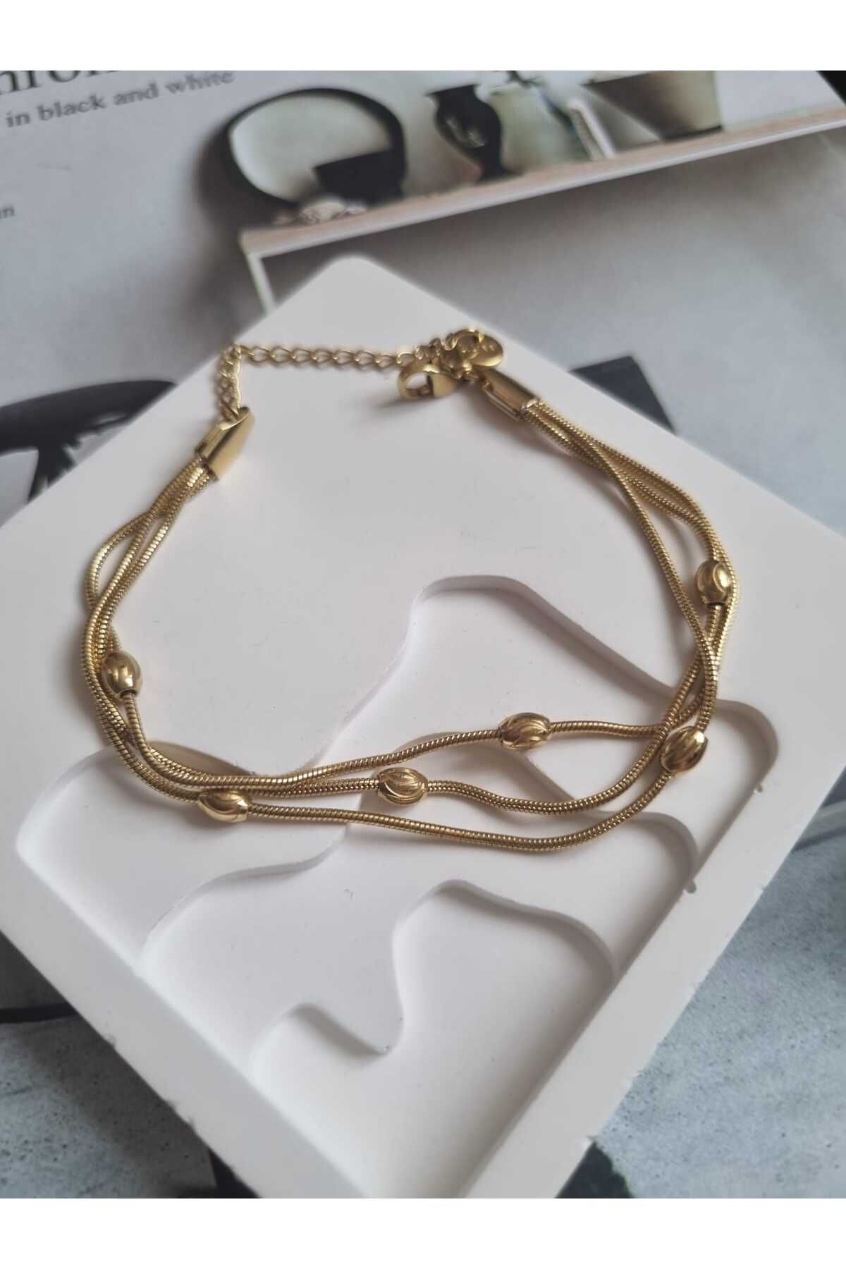 BRONZSTEEL 3lü Dorika bileklik