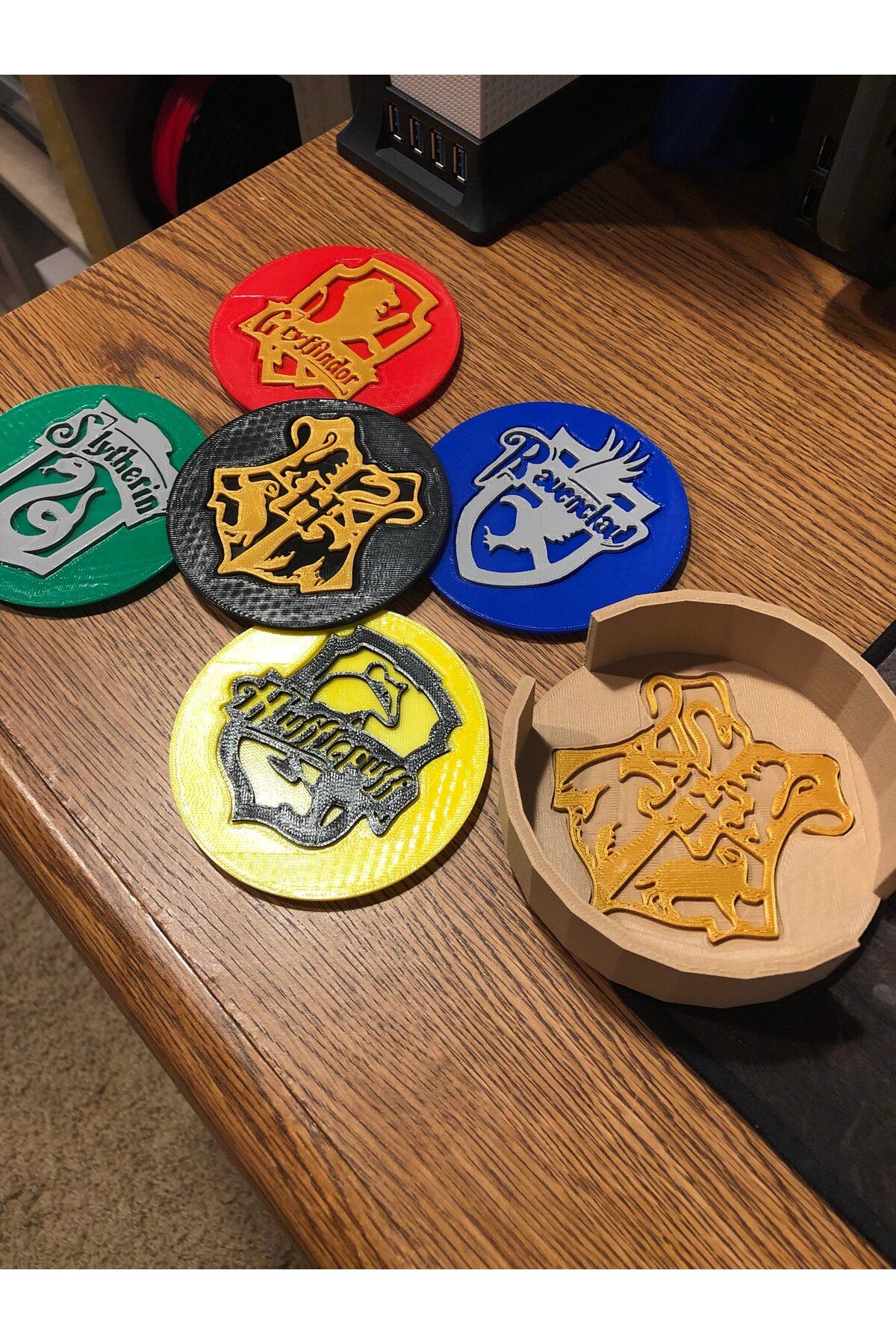 Vision Craft Harry Potter Coasters (3 Adet)