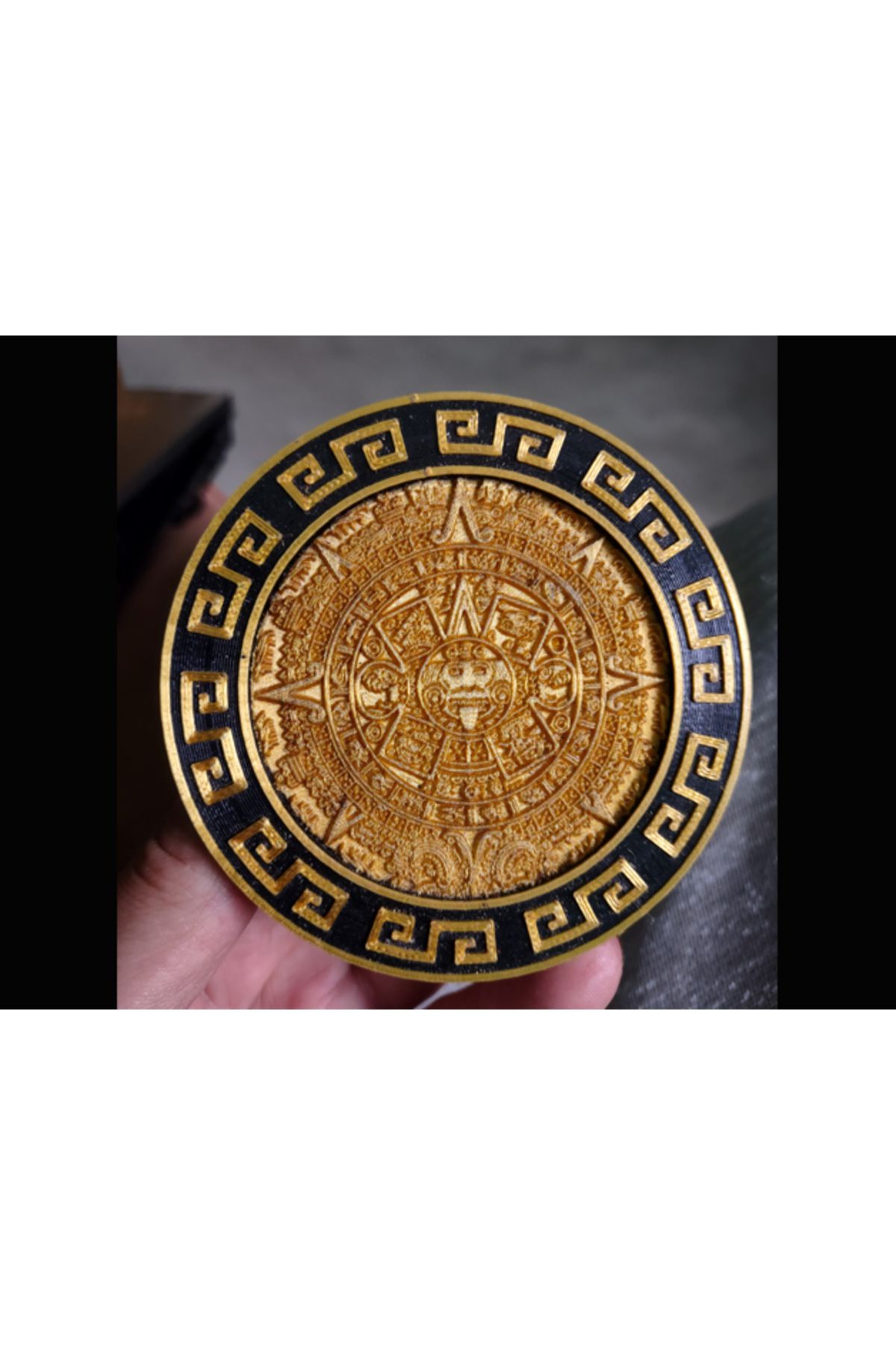 Vision Craft Aztek Takvim Coaster (3 Adet)