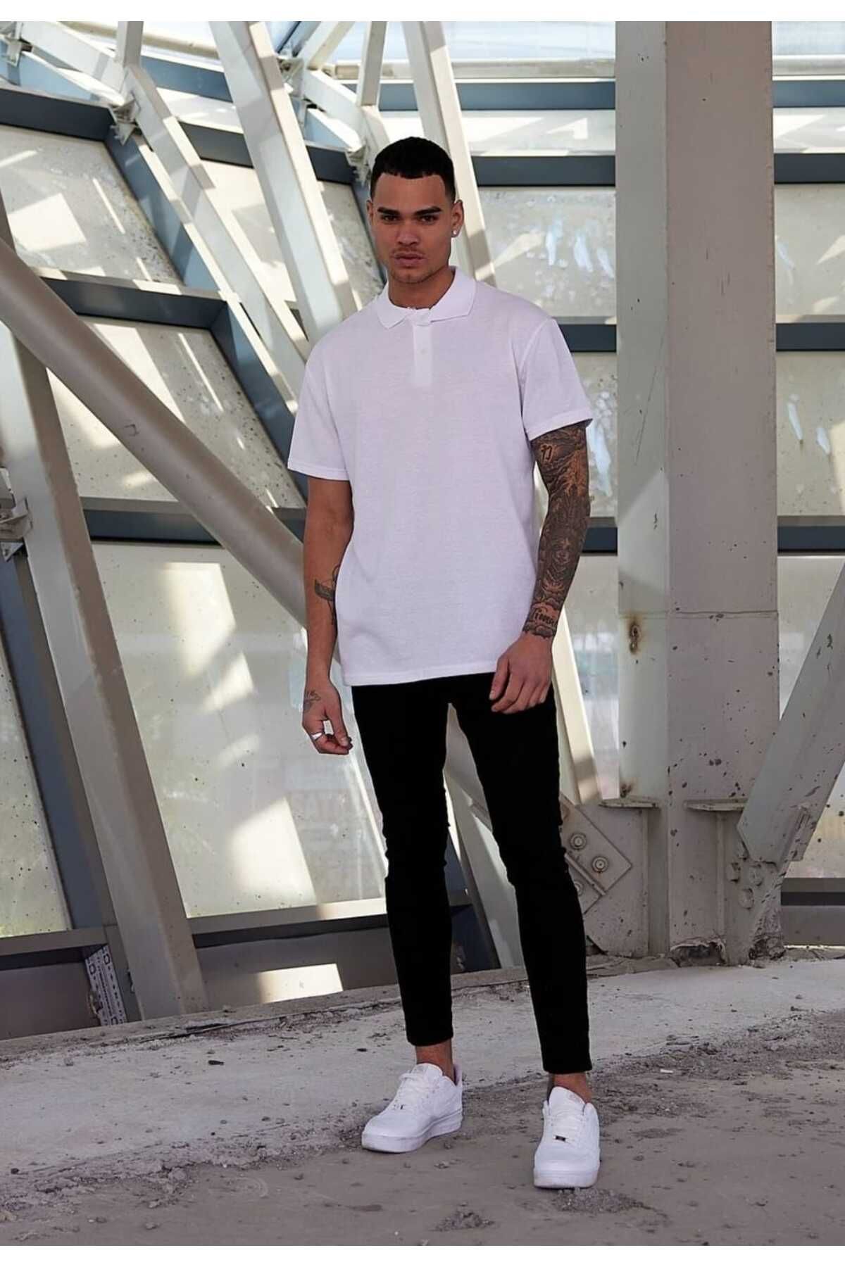 Tomakin Gümüş Polo Yaka Regular Fit