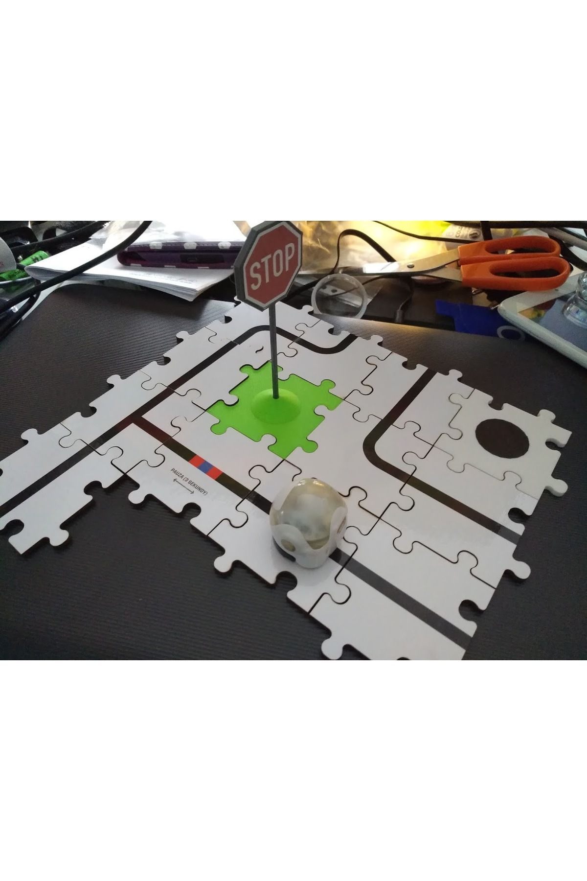 Vision Craft Trafik işareti standı bulmaca
