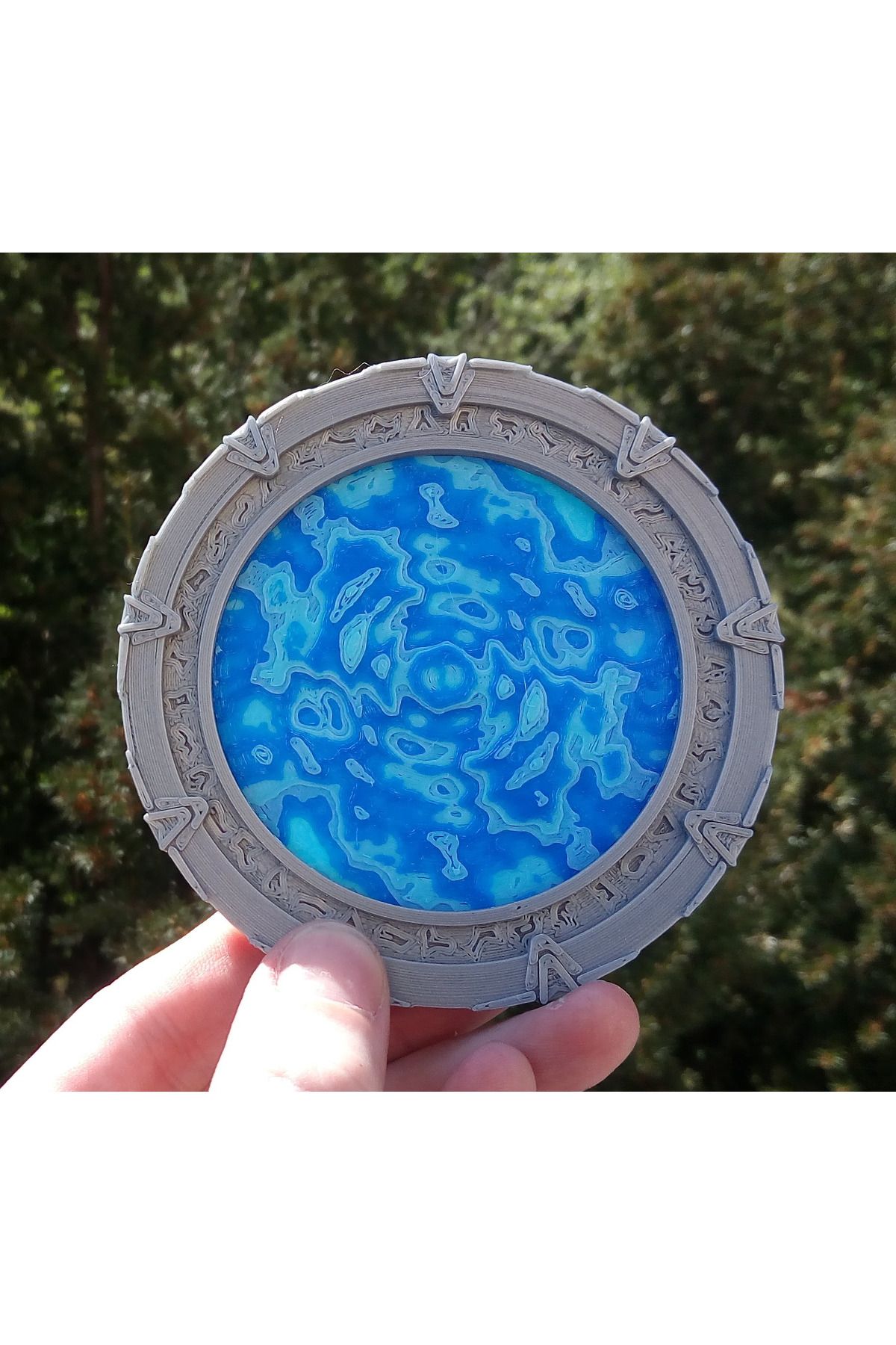 Vision Craft Stargate çok renkli coaster (3 Adet)