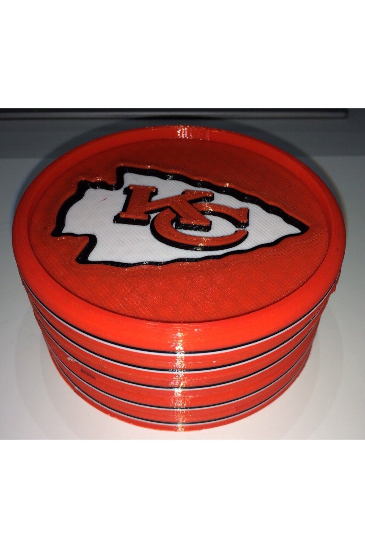 Vision Craft Kansas City Chiefs Coaster (3 Adet)