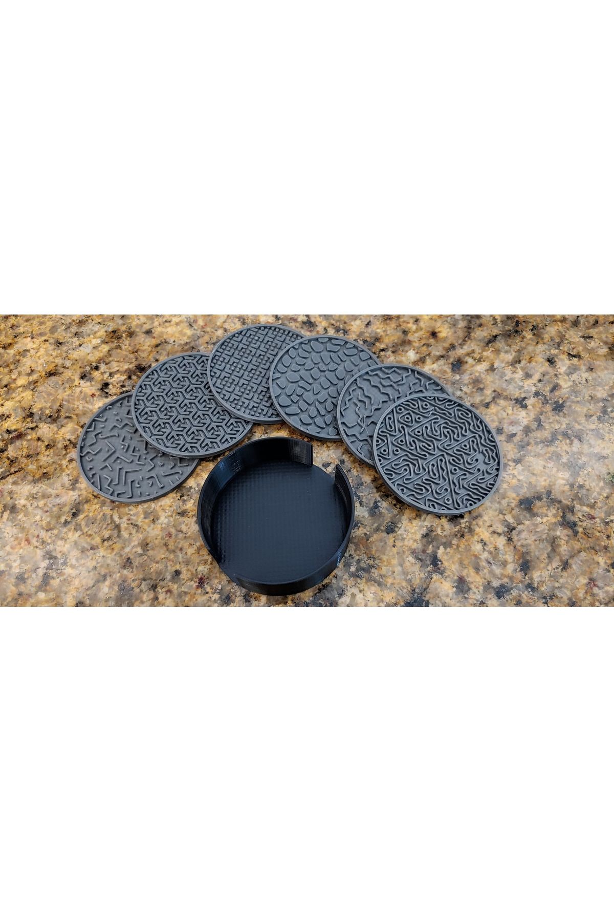 Vision Craft İçki coaster seti (3 Adet)