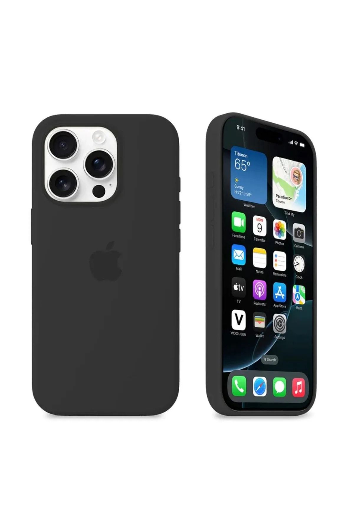 luxewear Iphone 16 PRO MAX Ile Uyumlu Lansman Silikon Kılıf Premium