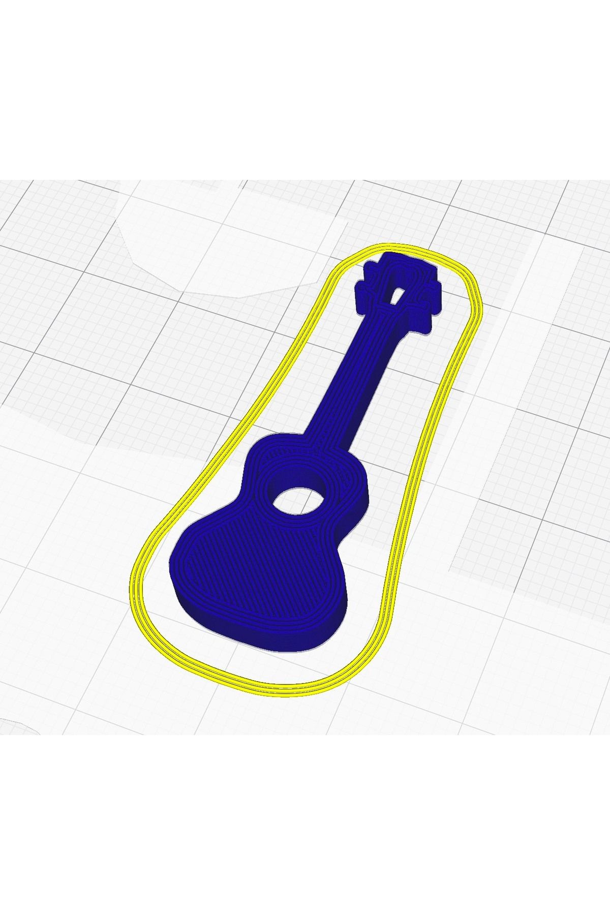 talaşoğlu Ukulele anahtarlık (4 Adet)