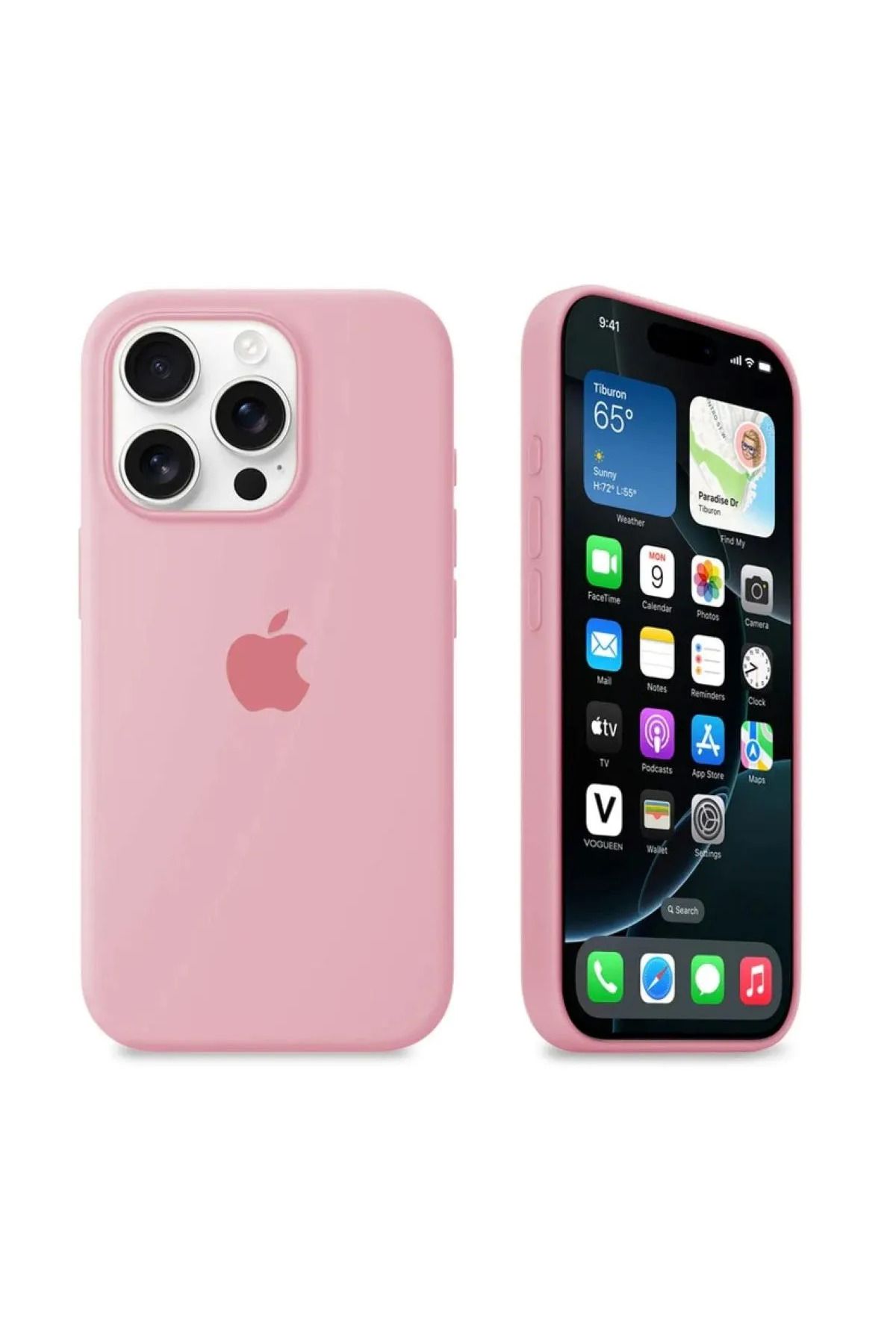 luxewear Iphone 16 PRO MAX Ile Uyumlu Lansman Silikon Kılıf Premium