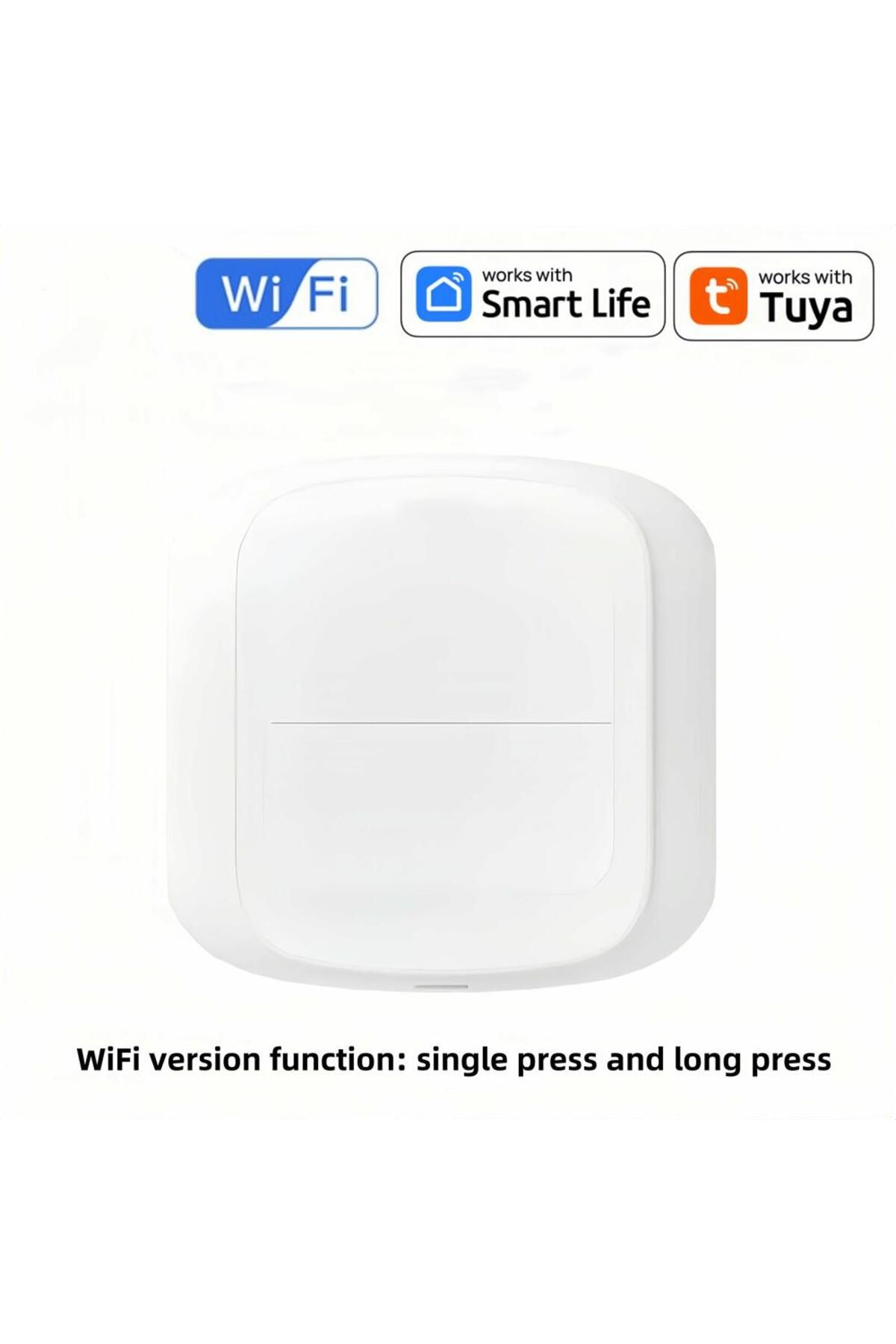 Choice-WiFi Version Tuya Smart WiFi/Zigbee Switch Push Button Switch 2 Gang 6 Scene Wireless Smart Home Rem 1