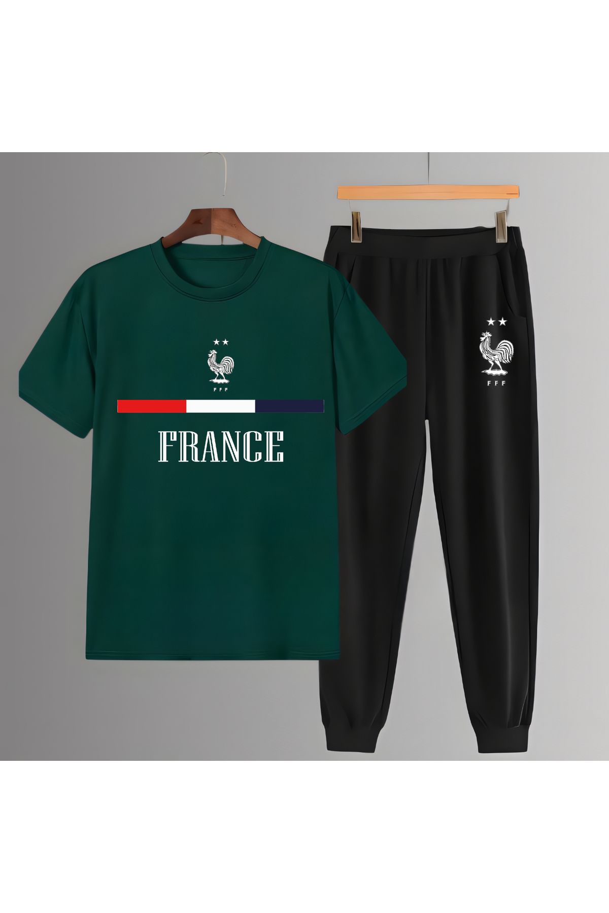 Biy Store Fransa milli takım forma futbol sırt baskılı unisex kısa kollu erkek tişört kadın t-shirt eşofman