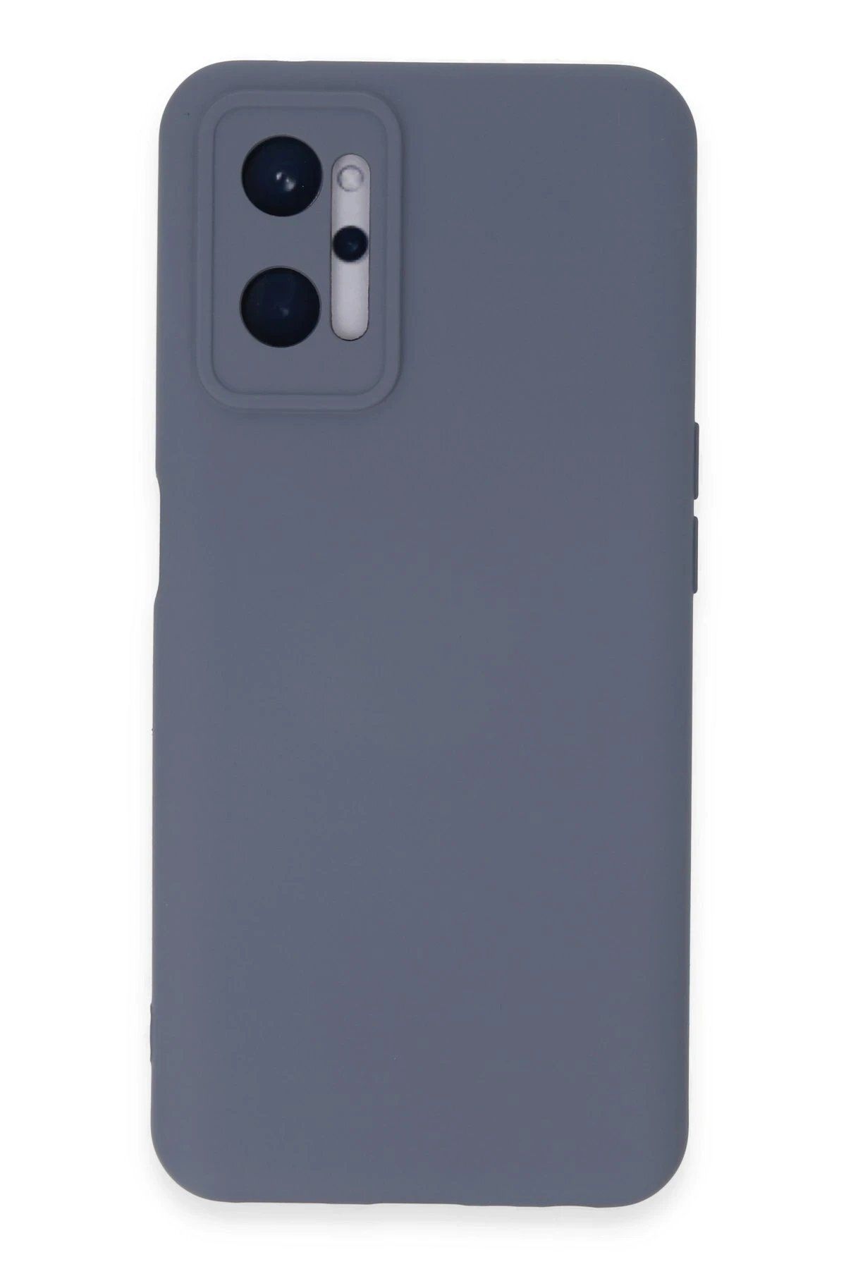 Toptan Bulurum Realme 9i 4G Kılıf Nano içi Kadife Silikon - Gri