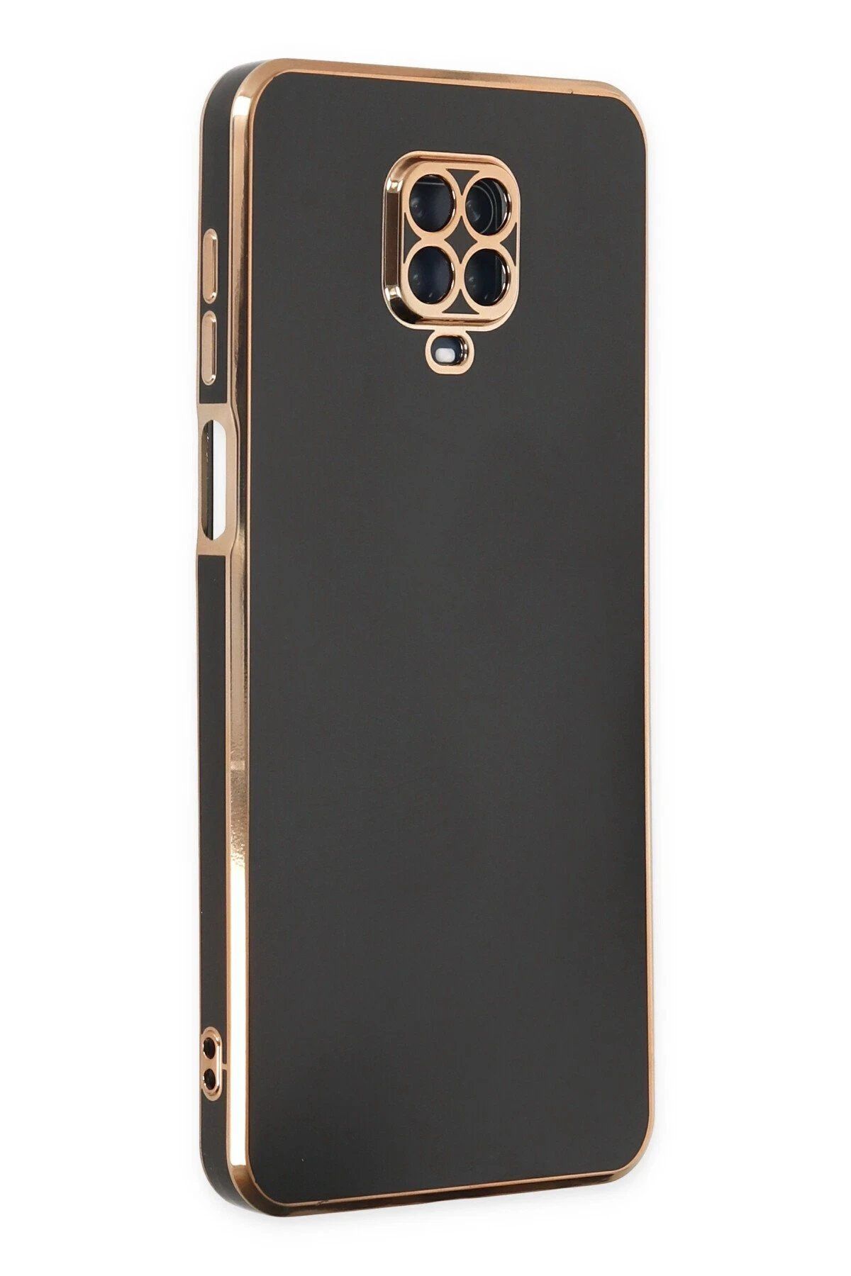 Toptan Bulurum Xiaomi Redmi Note 9 Pro Kılıf Volet Silikon - Siyah