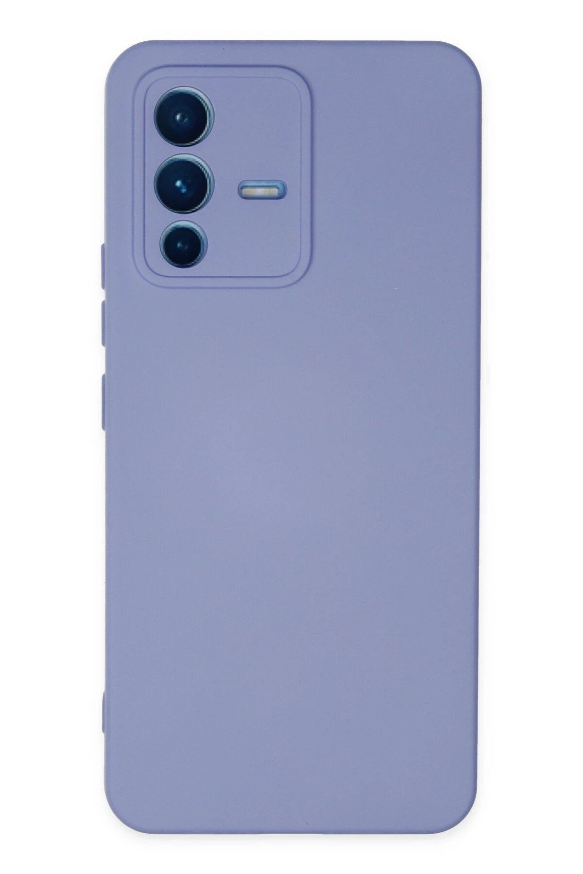Toptan Bulurum Vivo V23 5G Kılıf Nano içi Kadife Silikon - Lila