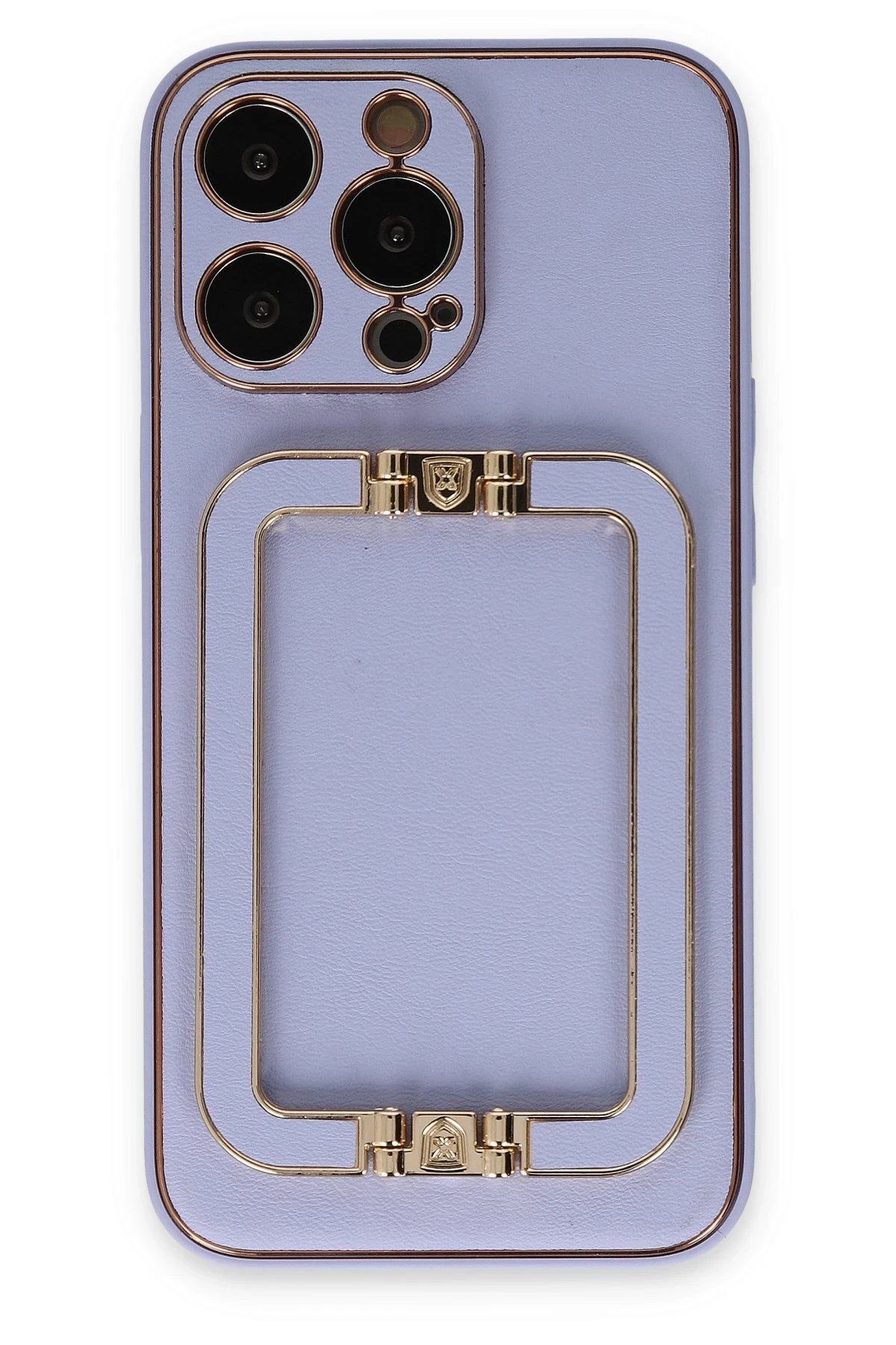 Toptan Bulurum iPhone 13 Pro Max Kılıf Coco Elit Kapak - Lila