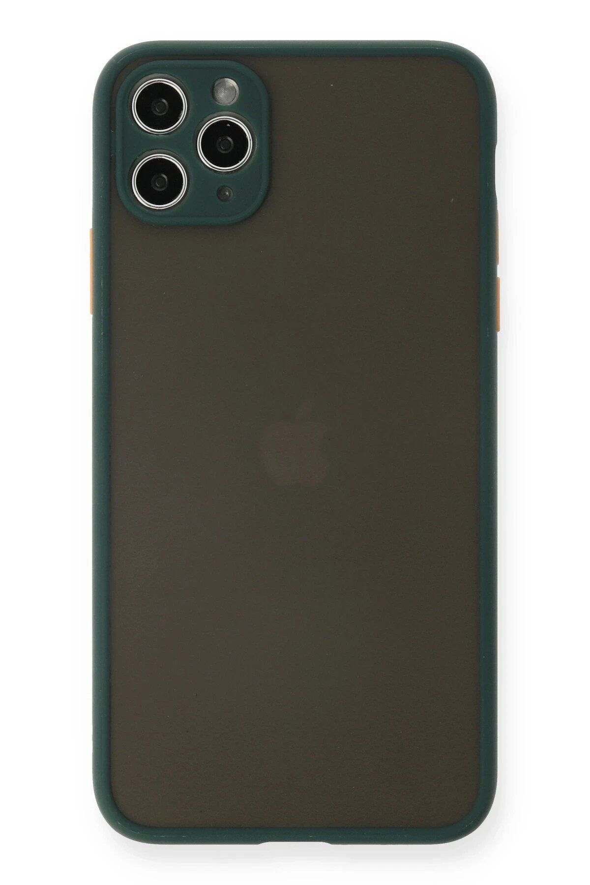 Toptan Bulurum iPhone 11 Pro Max Kılıf Montreal Silikon Kapak - Yeşil