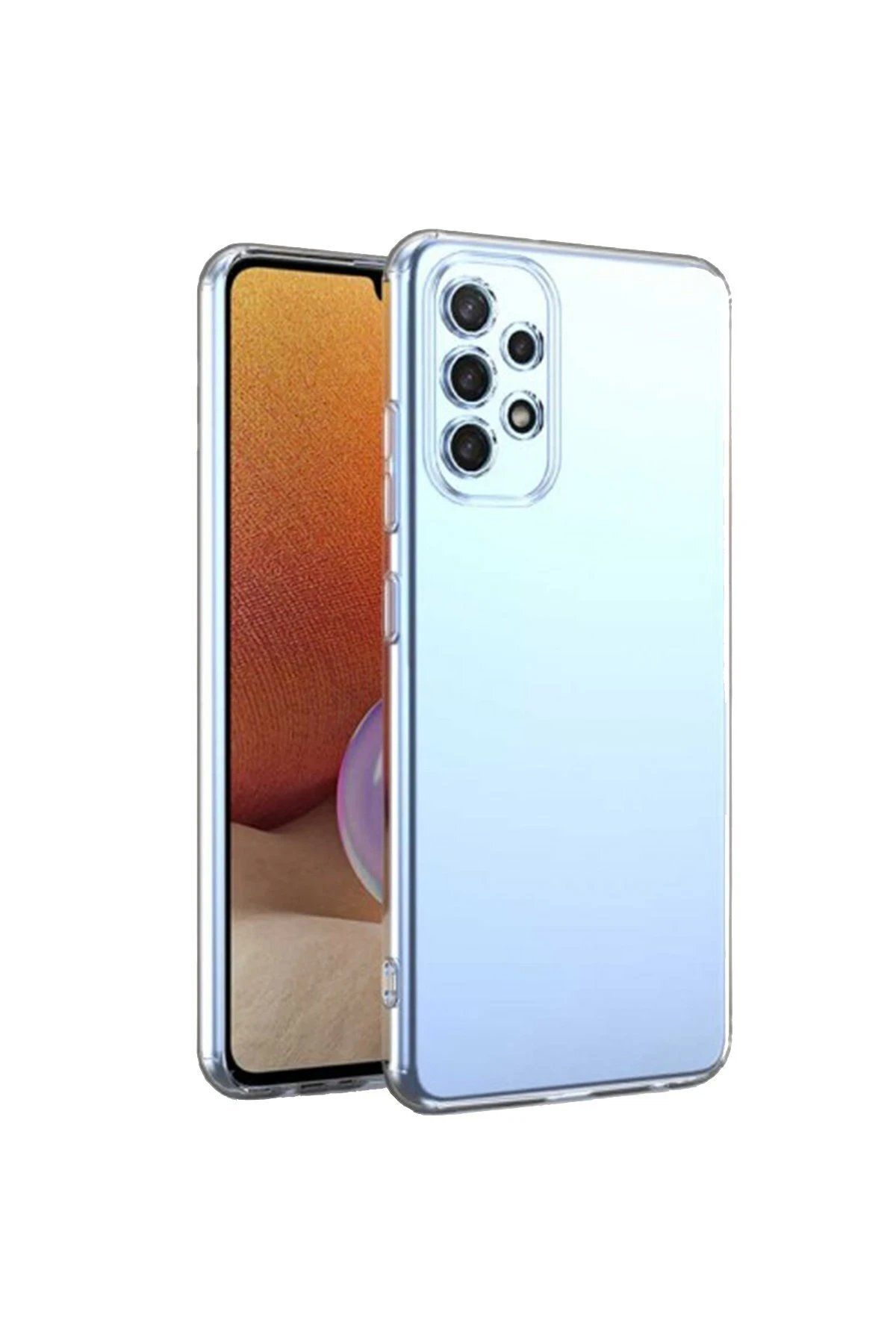 Toptan Bulurum Samsung Galaxy A33 5G Kılıf Lüx Şeffaf Silikon