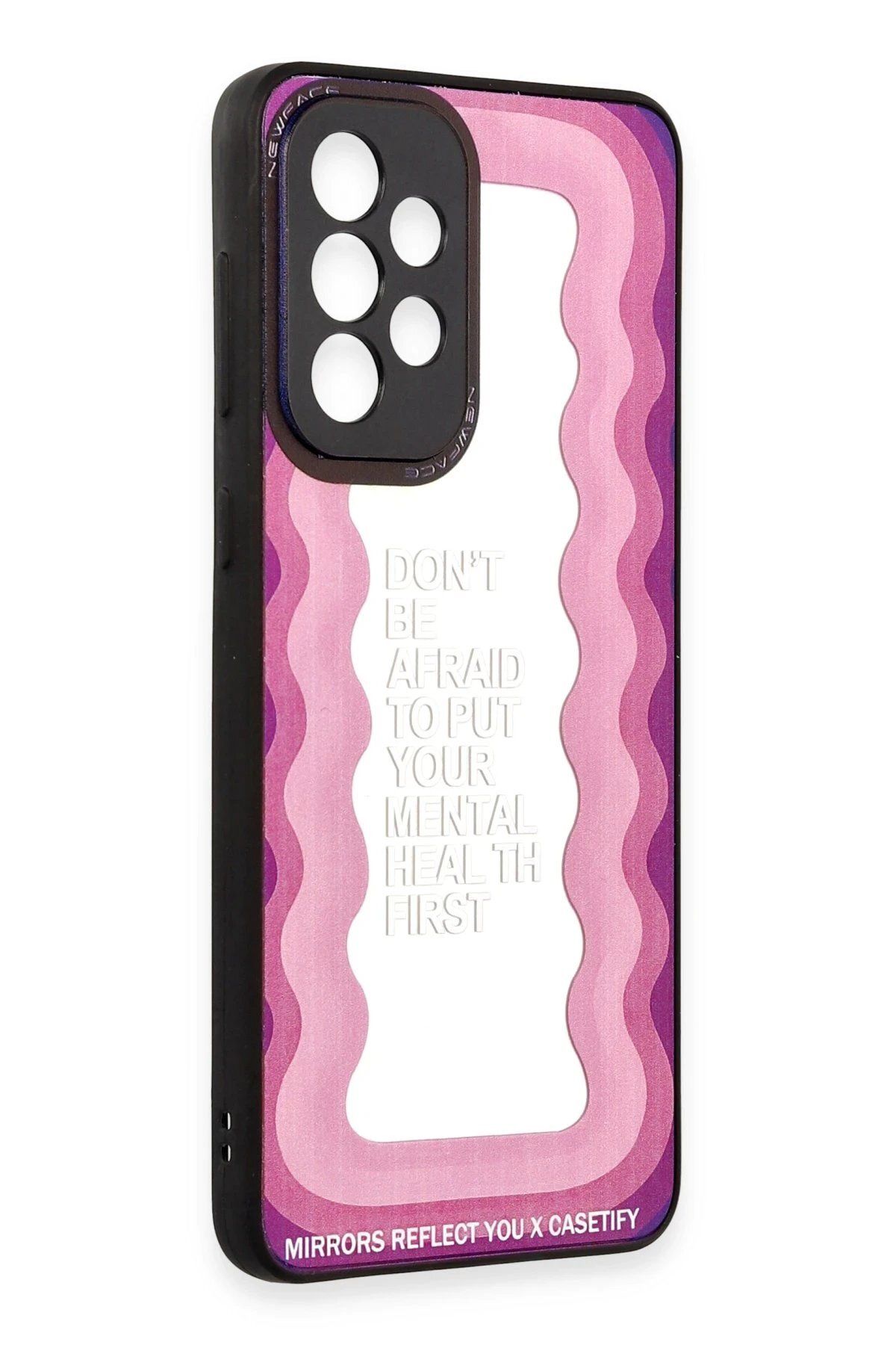 Toptan Bulurum Samsung Galaxy A73 5G Kılıf Mirror Desenli Kapak - Mirror - 11