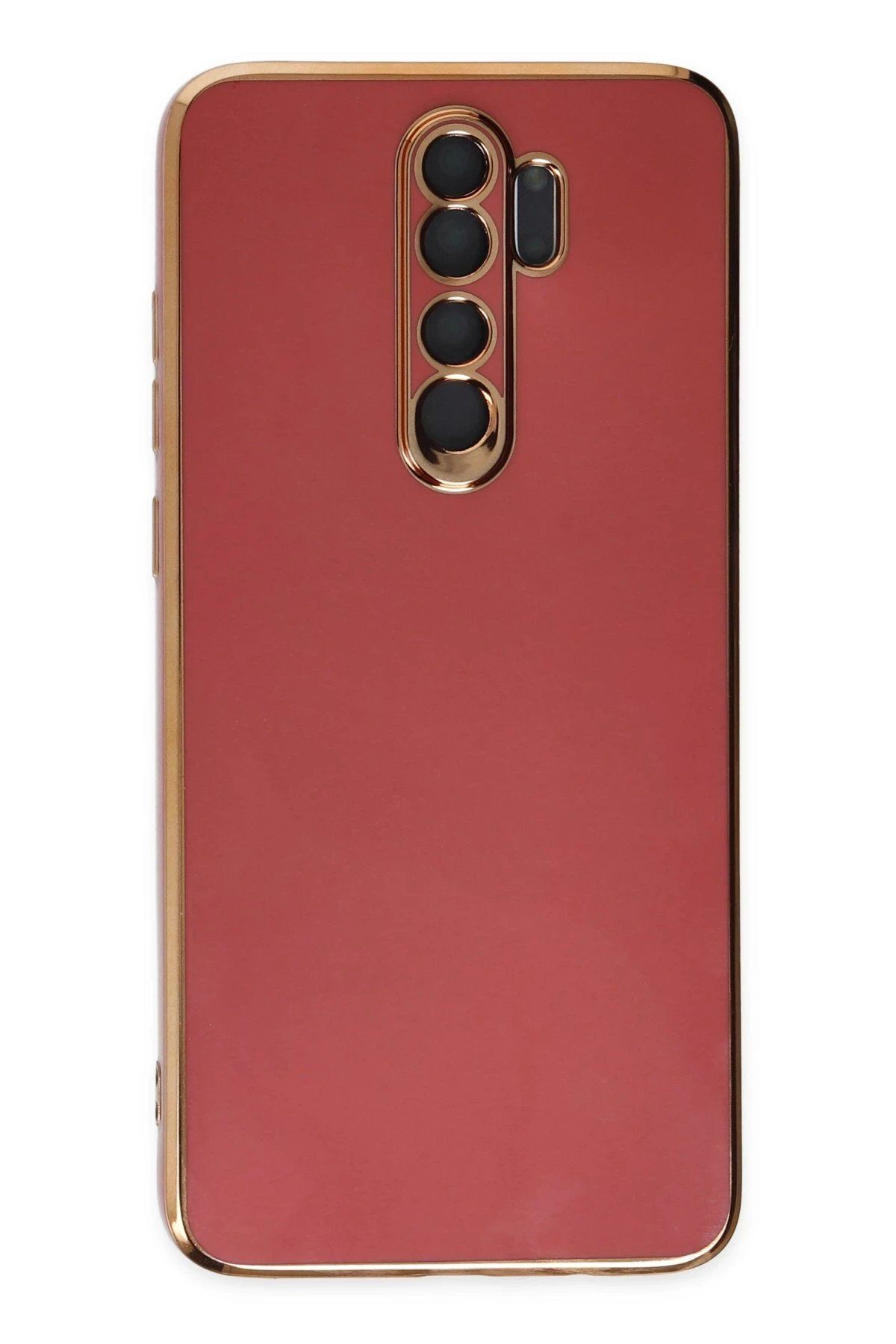 Toptan Bulurum Xiaomi Redmi Note 8 Pro Kılıf Volet Silikon - Kırmızı