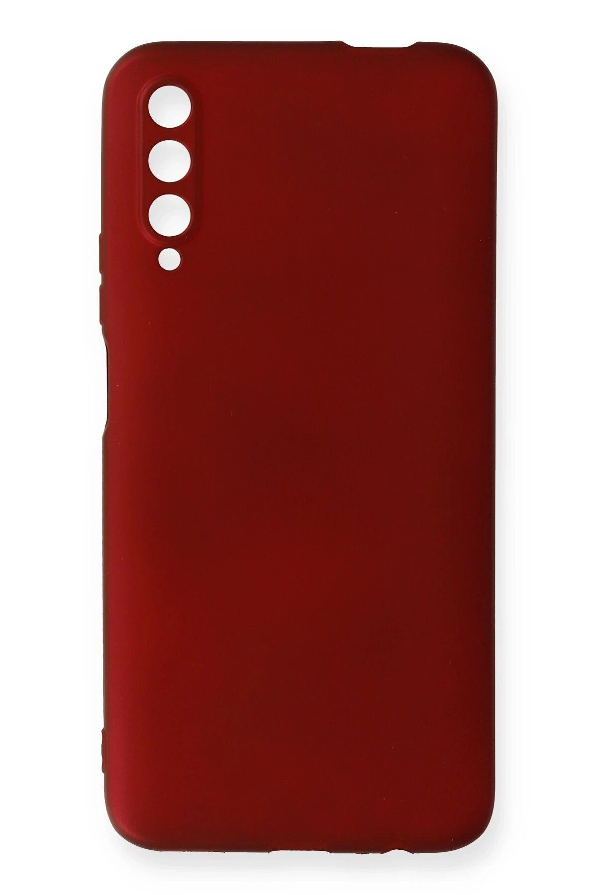 Toptan Bulurum Huawei P Smart Pro / Y9S Kılıf First Silikon - Bordo