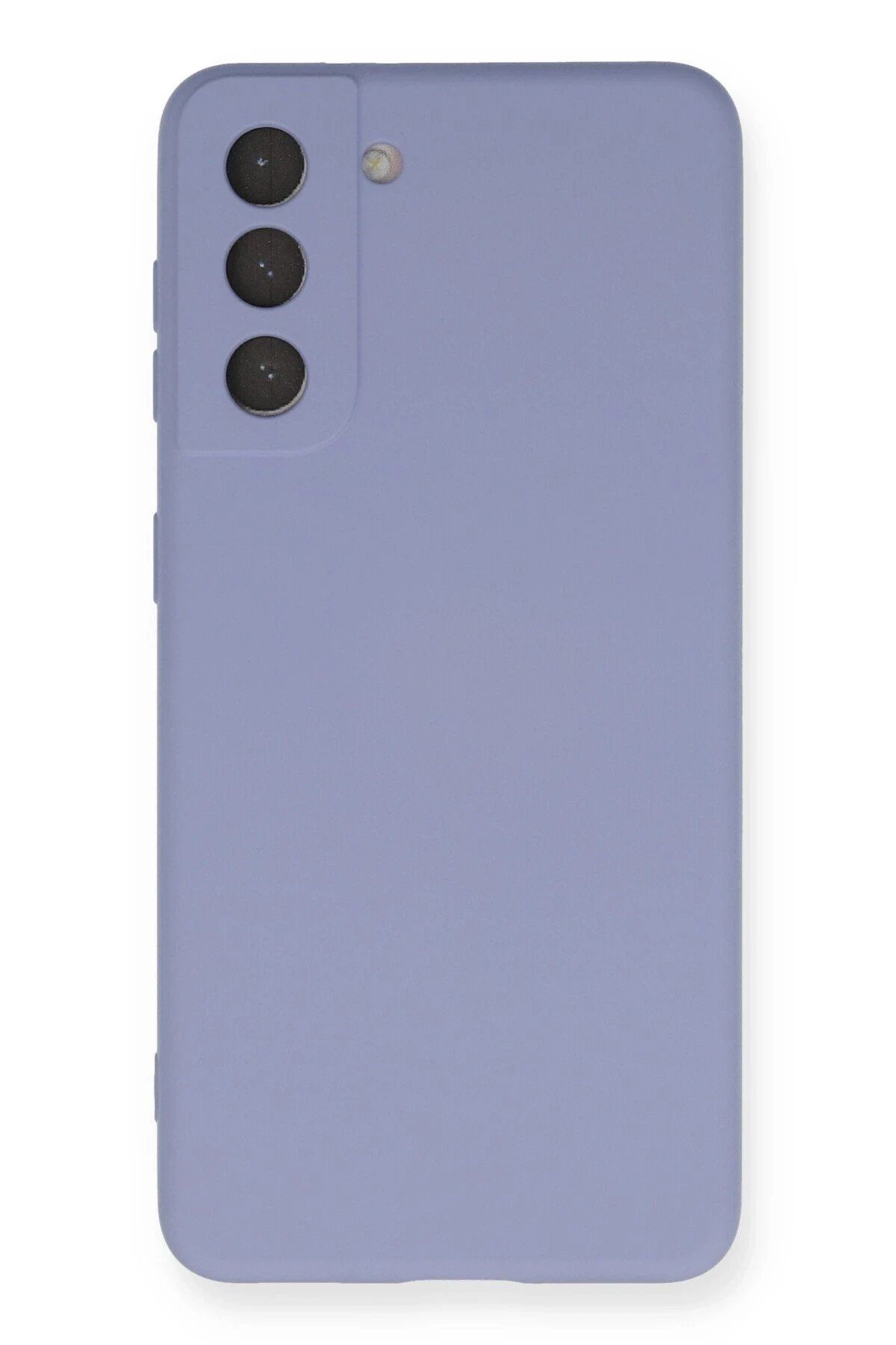 Toptan Bulurum Samsung Galaxy S21 Kılıf Nano içi Kadife Silikon - Lila