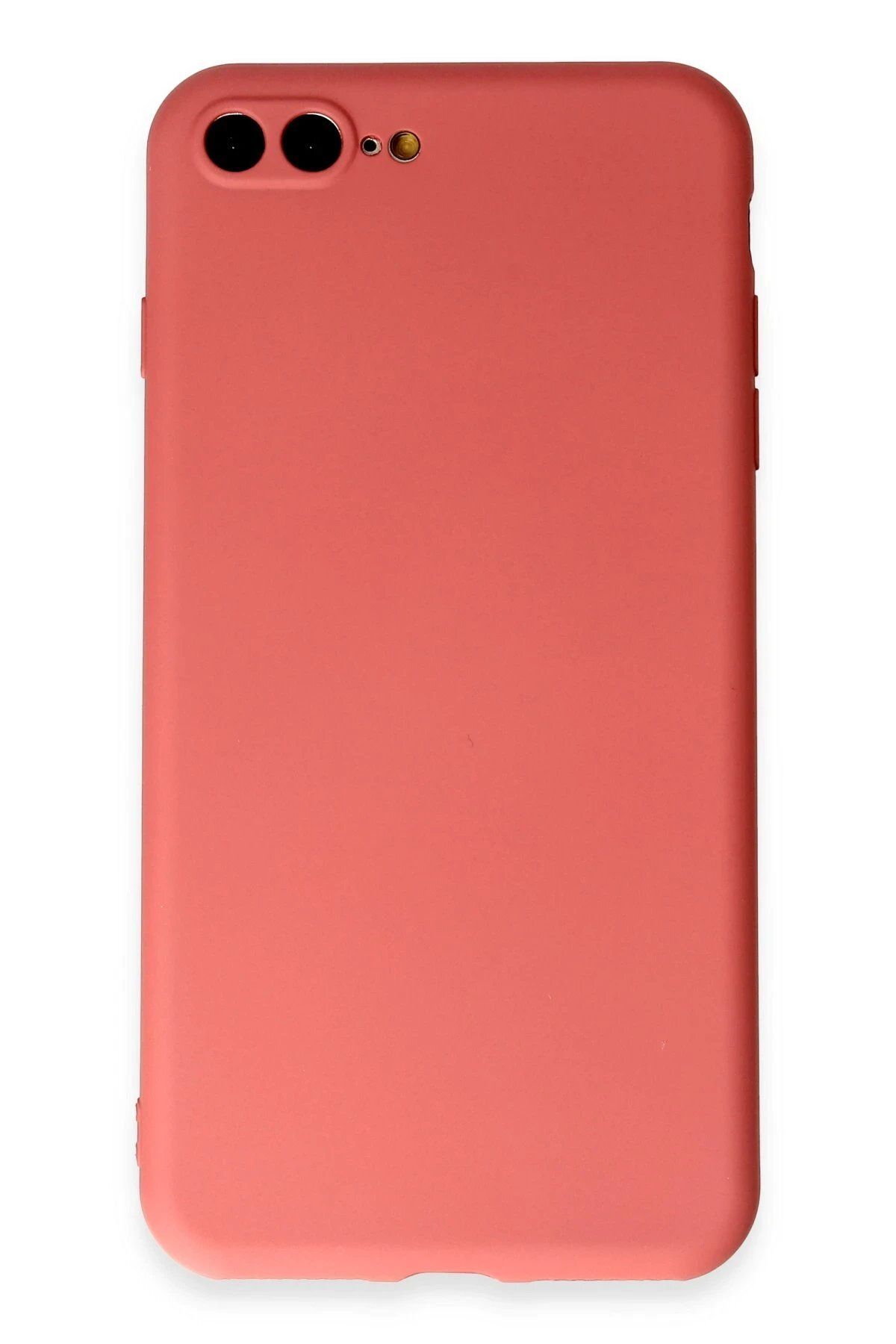 Toptan Bulurum iPhone 7 Plus Kılıf First Silikon - Kiremit