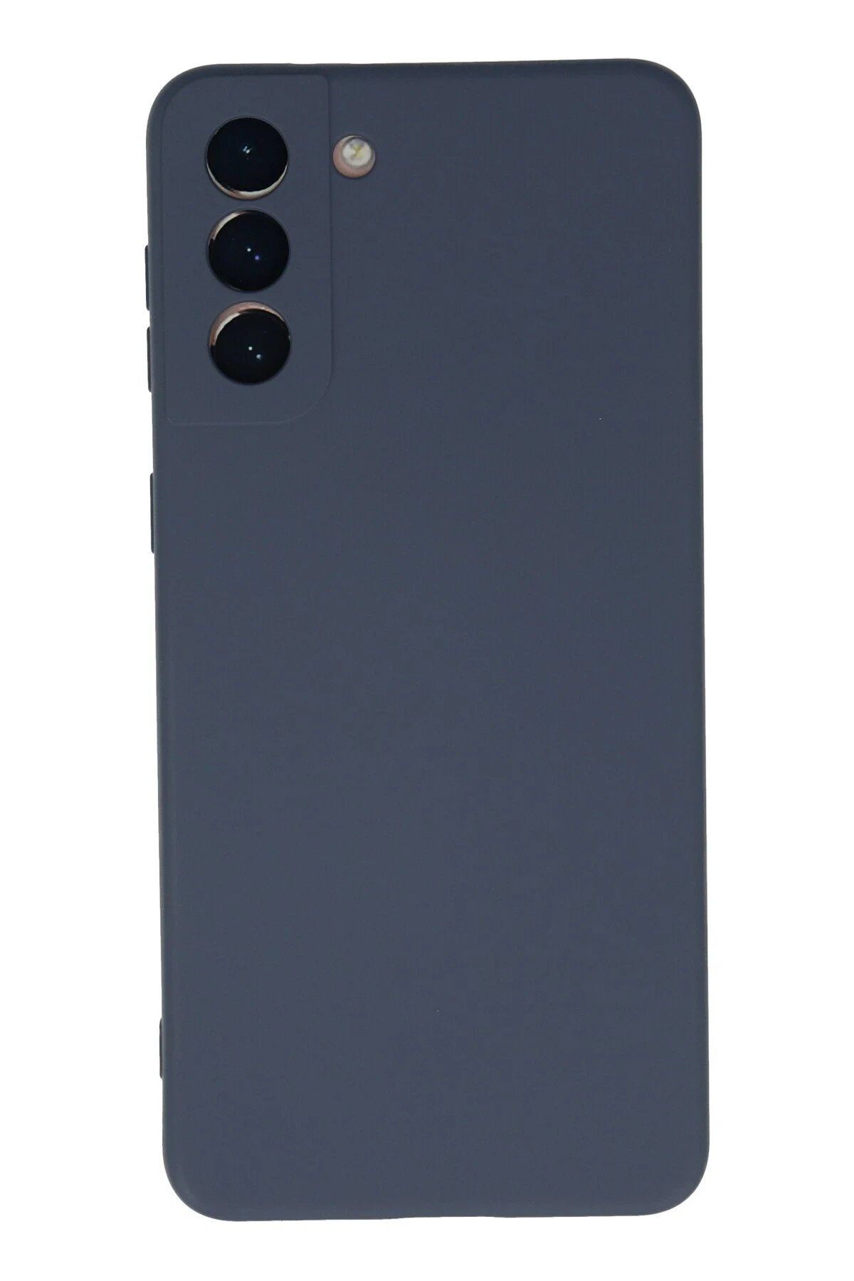 Toptan Bulurum Samsung Galaxy S21 Plus Kılıf Nano içi Kadife Silikon - Gri