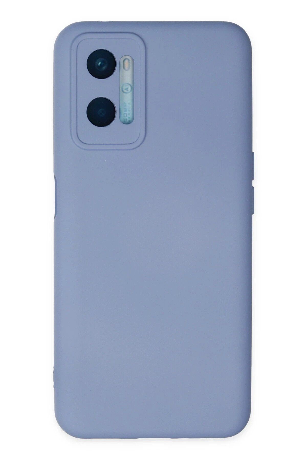 Toptan Bulurum Oppo A96 Kılıf Nano içi Kadife Silikon - Lila