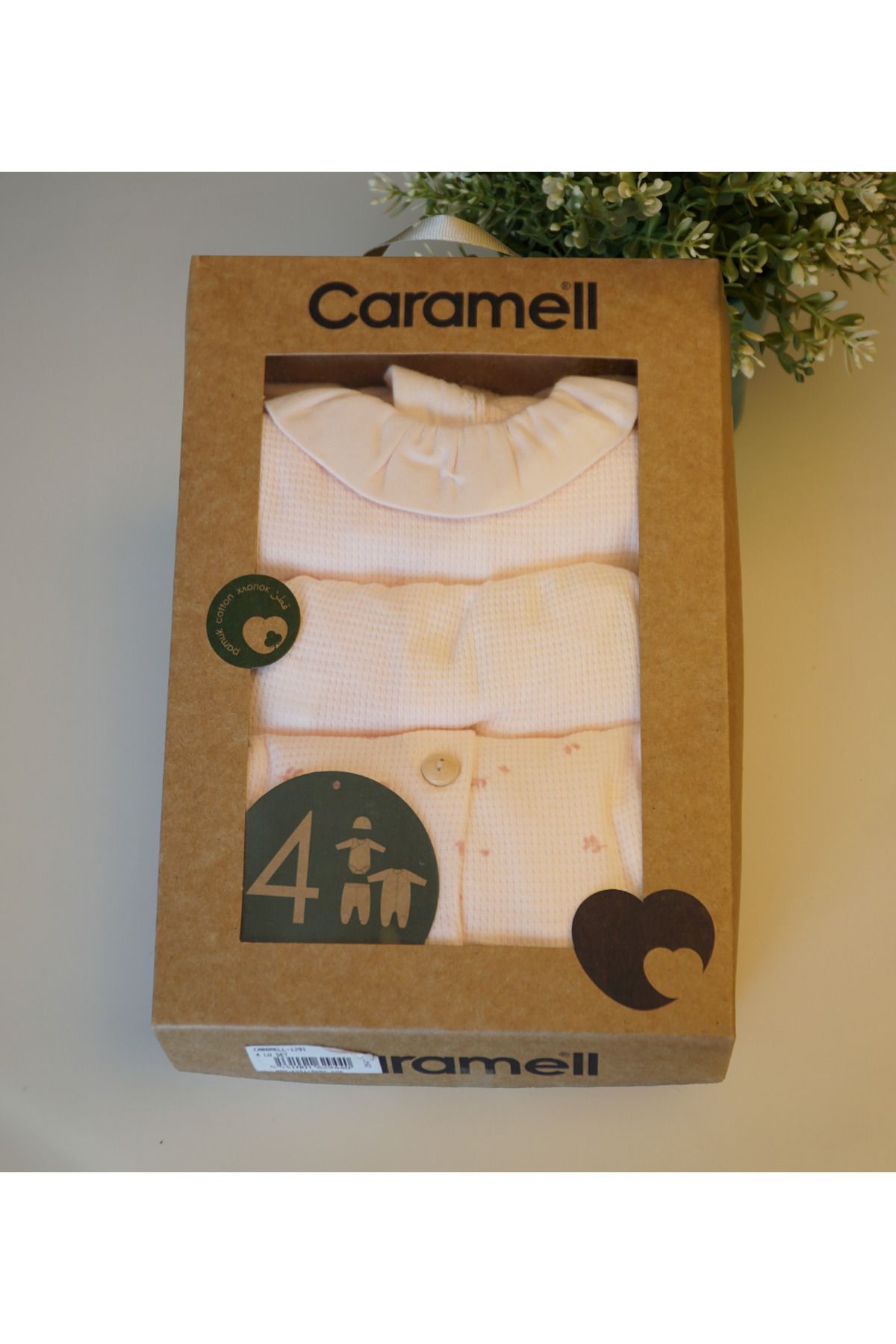 Caramell Allin'co - Caramell 4'lü Set Pembe