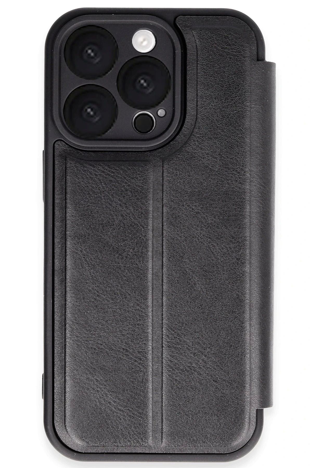 Vita Premio BFS iPhone 16 Pro Max Kılıf Flip Cover - Siyah
