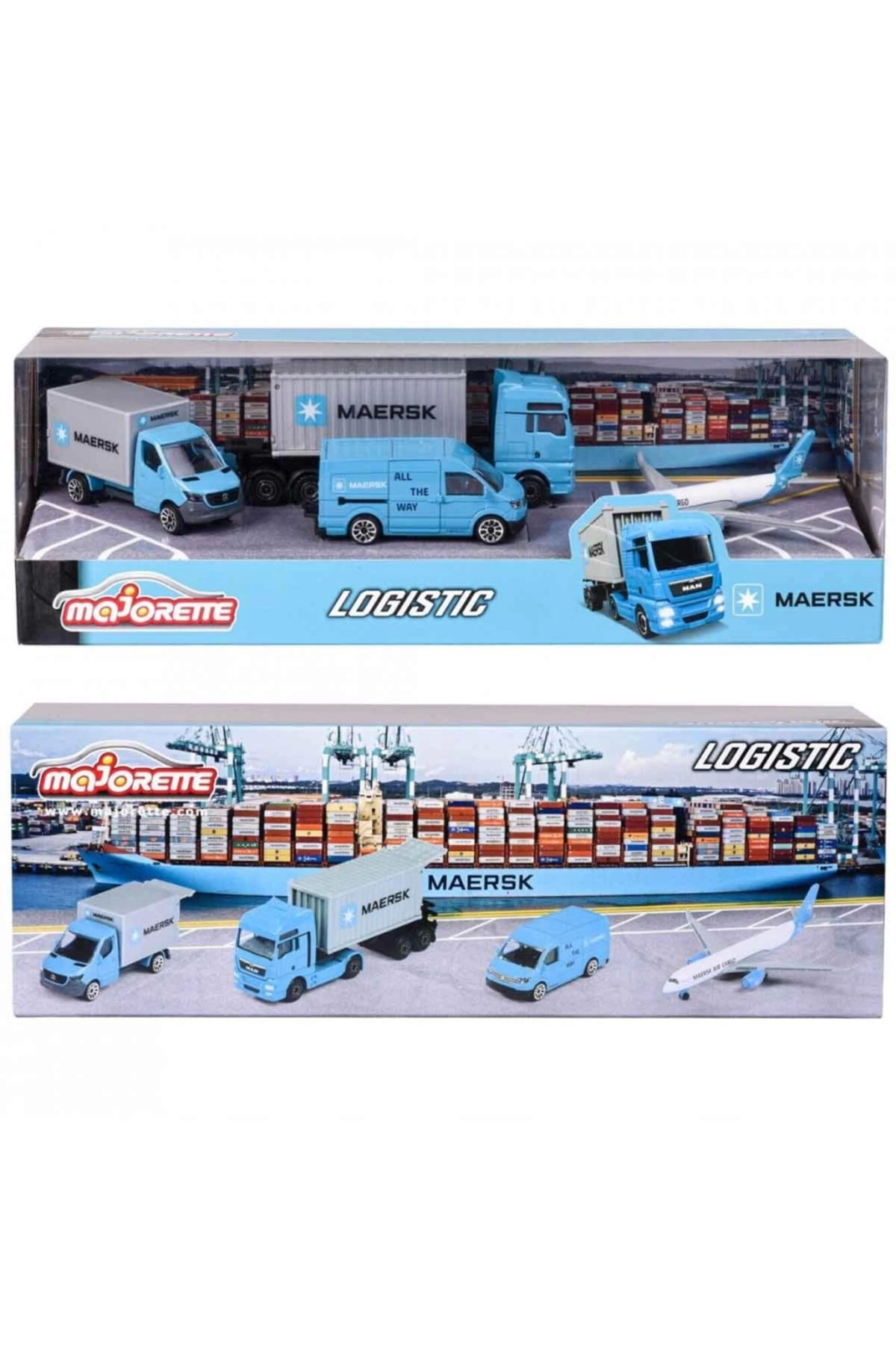 بِ‌اف‌اس میجرِت مجموعه لجستیک با تمِ مِرسک، بستهٔ ۴ عددی