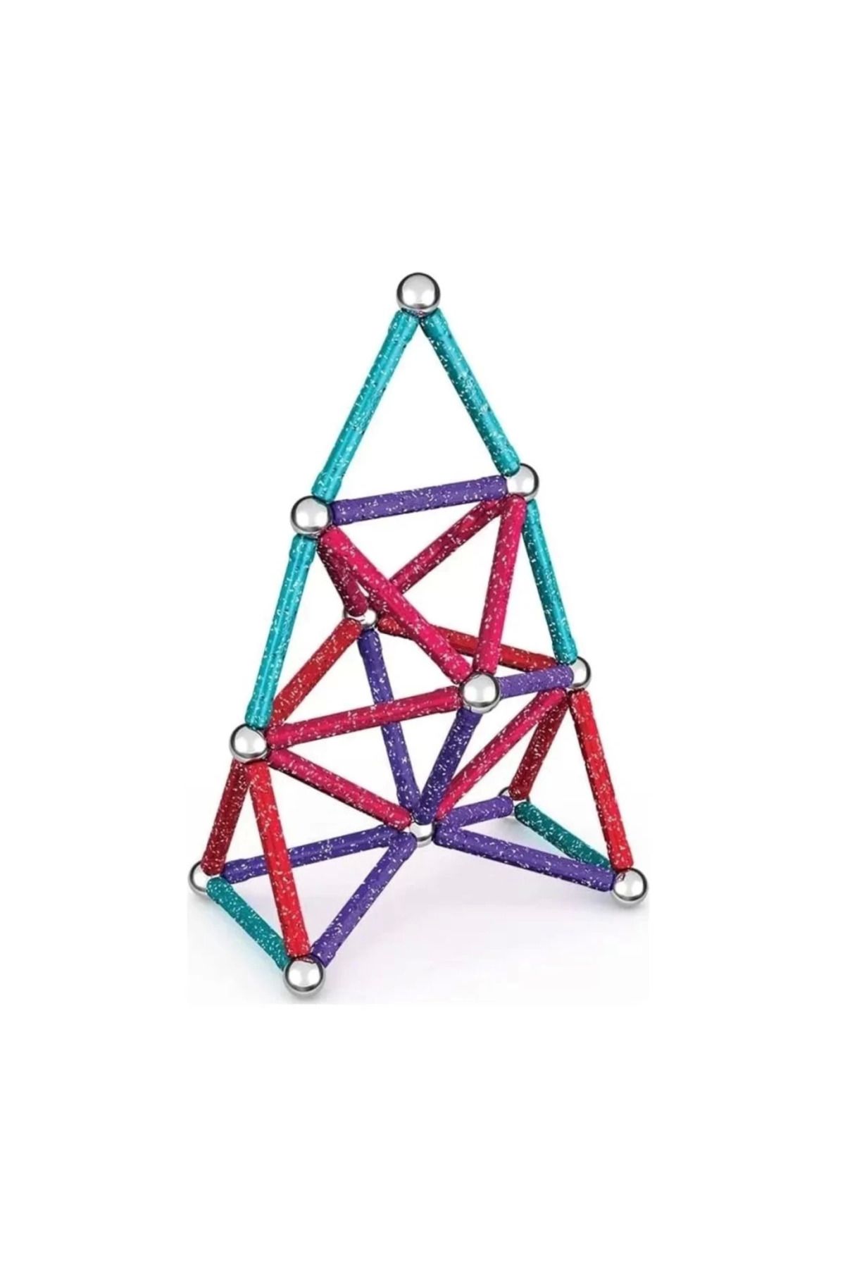 Balesso Bfs Geomag Glitter Manyetik Zeka Oyunu 60 Parça