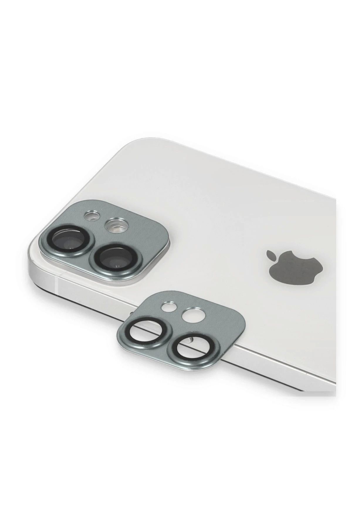 Vita Premio BFS iPhone 11 Uyumlu Pers Alüminyum Kamera Lens - Yeşil