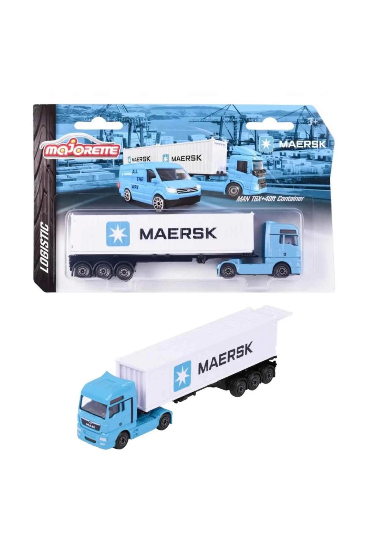 خودروی حمل‌ونقل لجستیکی تم‌دار Bfs Majorette مرسک