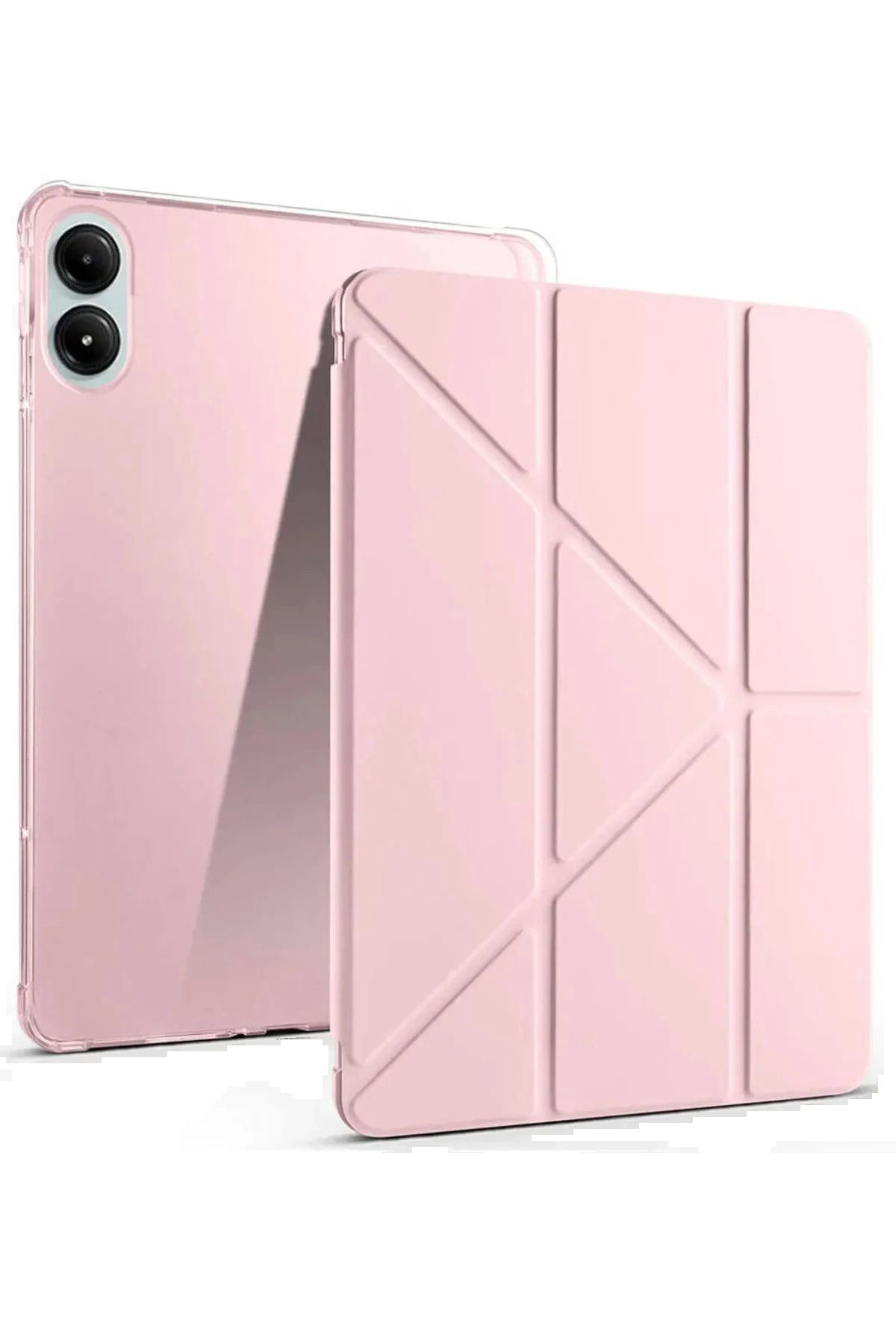 Vita Premio BFS Xiaomi Redmi Pad Pro 12.1 Kılıf Kalemlikli Mars Tablet Kılıfı - Rose Gold