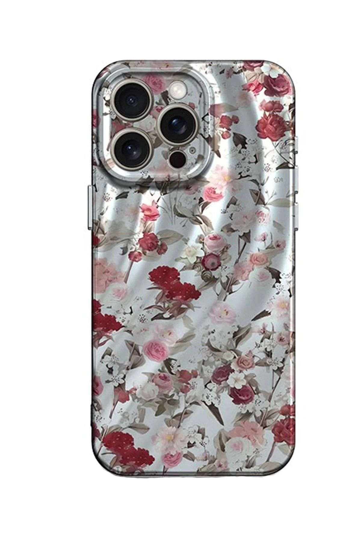 Vita Premio BFS iPhone 14 Pro Max Kılıf Crew Desenli Kapak - Çiçek