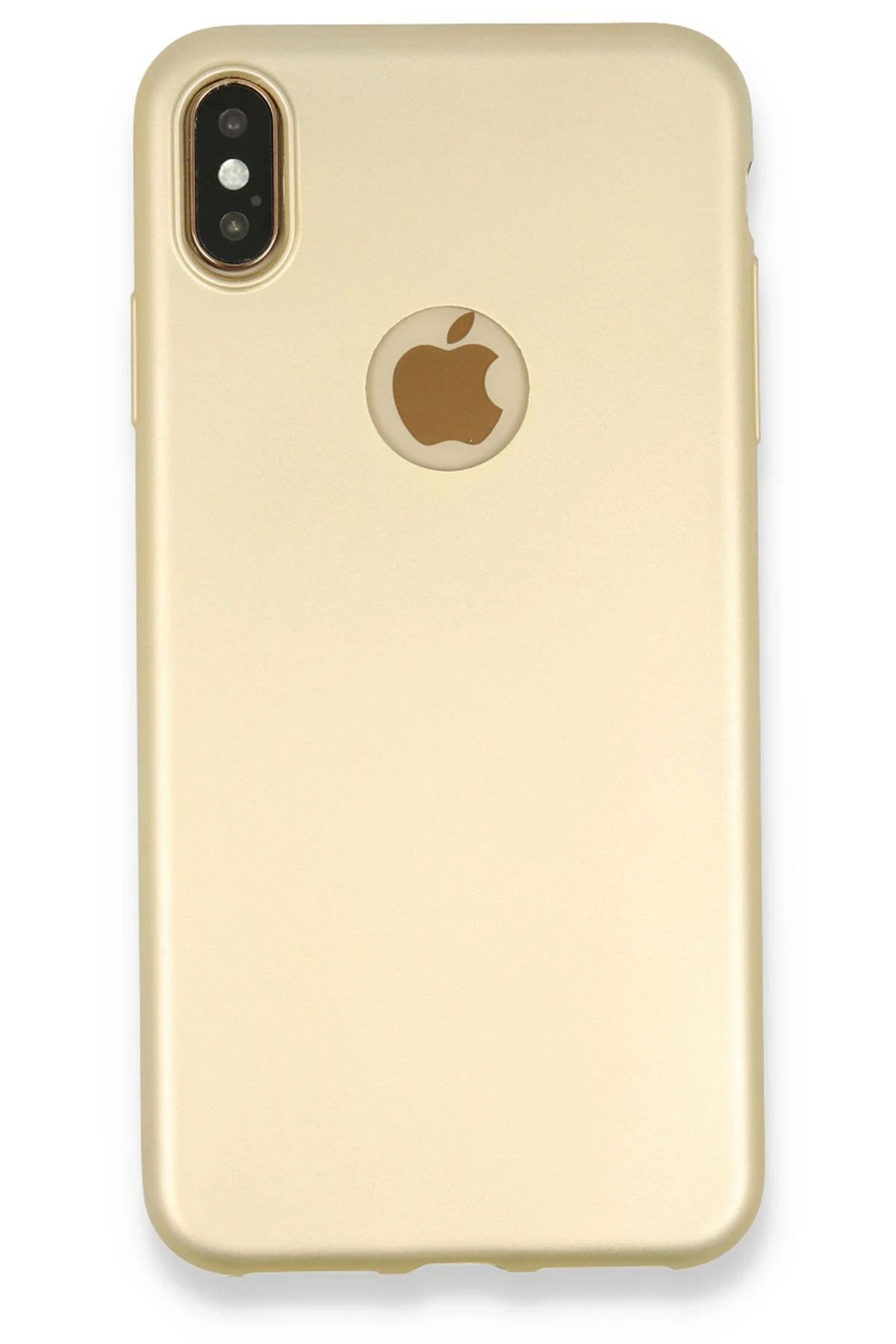 Vita Premio BFS iPhone XS Max Kılıf First Silikon - Gold