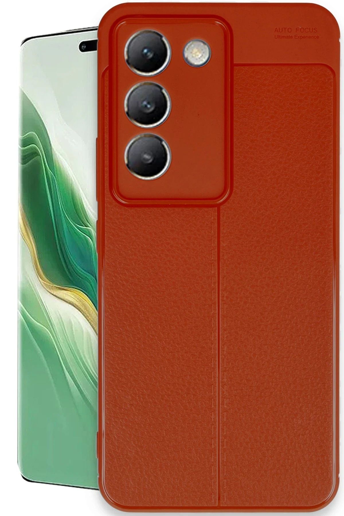 Vita Premio BFS Vivo V30 Lite 4G Kılıf Auto Focus Kapak - Kırmızı
