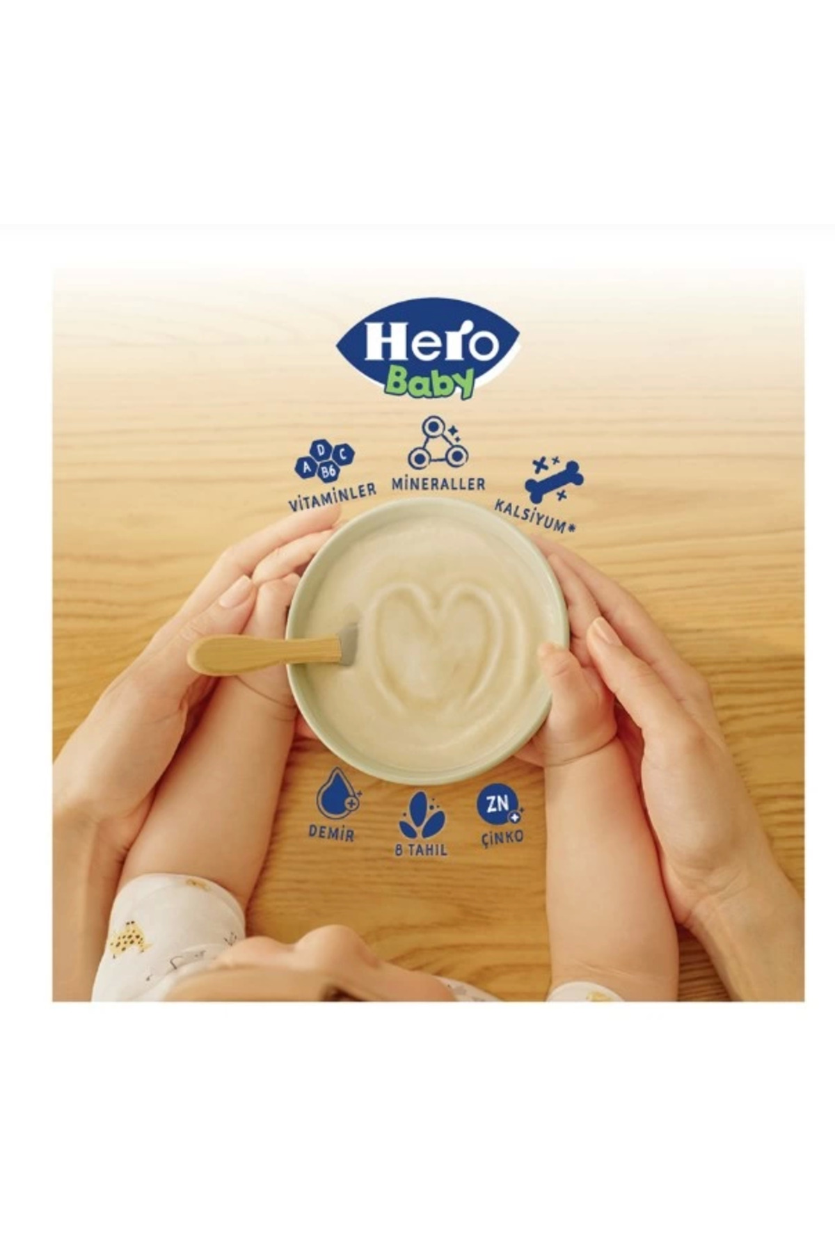 Bfs هِرو بیبی شیر خشک با پنیر ۸ غله و ملاس، غذای قاشقی ۲۰۰ گرم