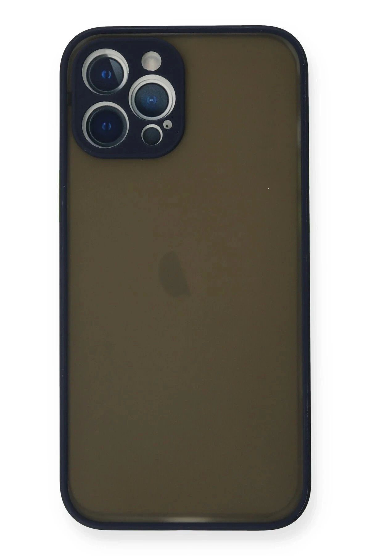 Vita Premio BFS iPhone 12 Pro Kılıf Montreal Silikon Kapak - Lacivert