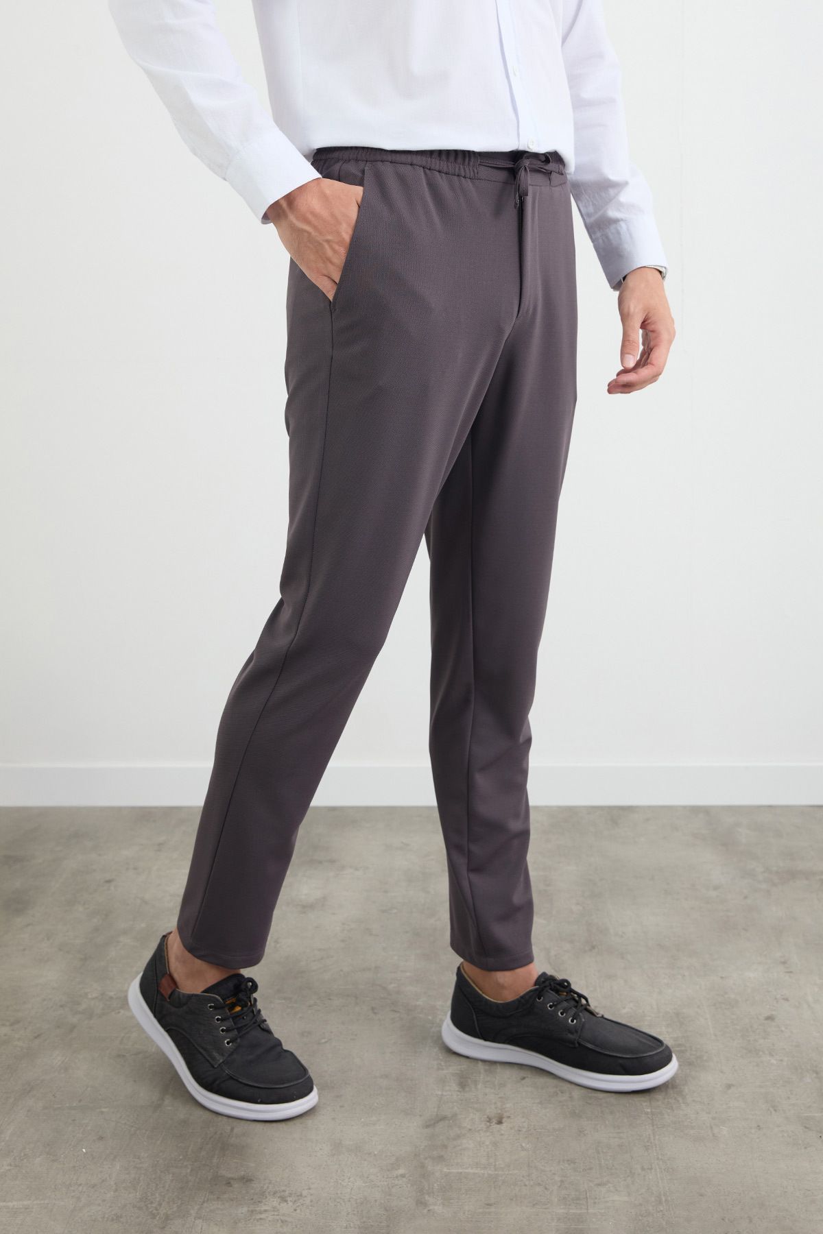 Fulla Moda Beli Bağlamalı Cepli Jogger Pantolon