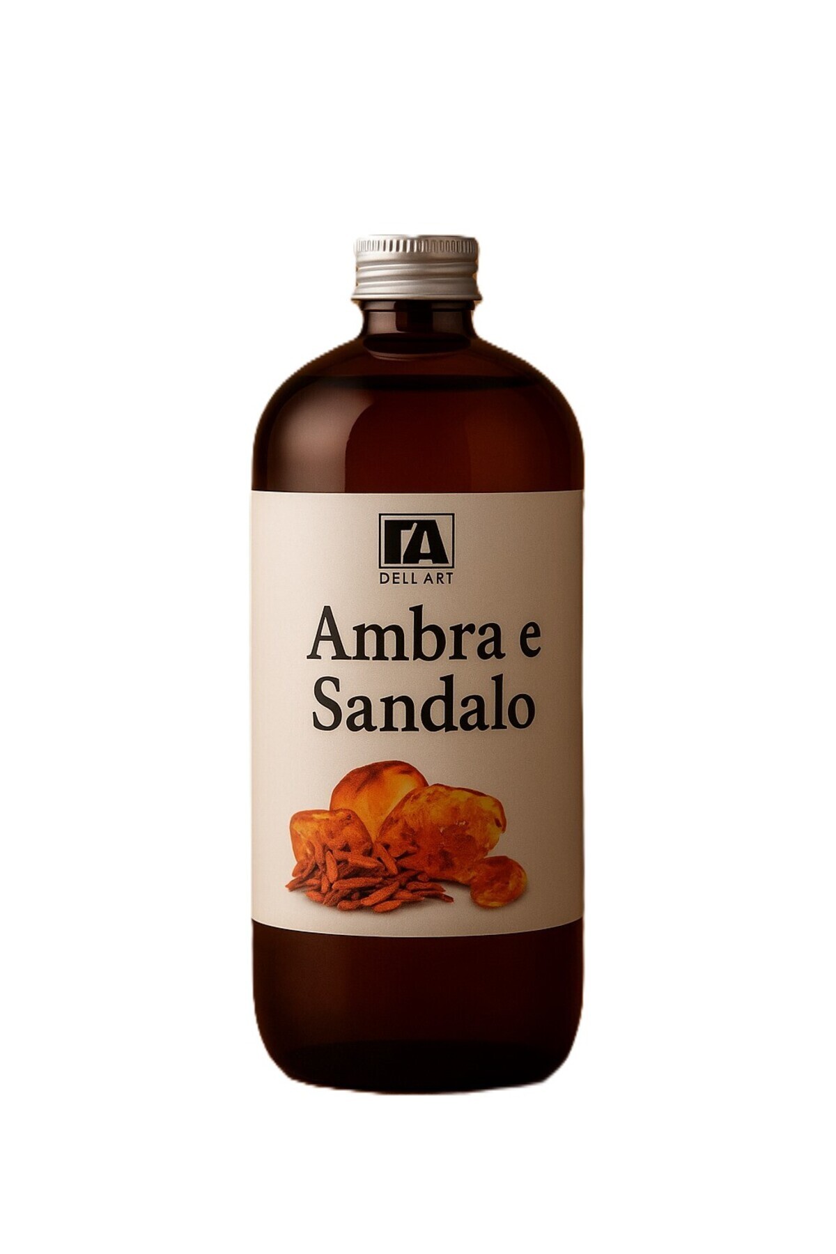 DellArt Rezerva Parfum Ambient, Ambra Si Santal, 500 Ml, Dellart - One Size