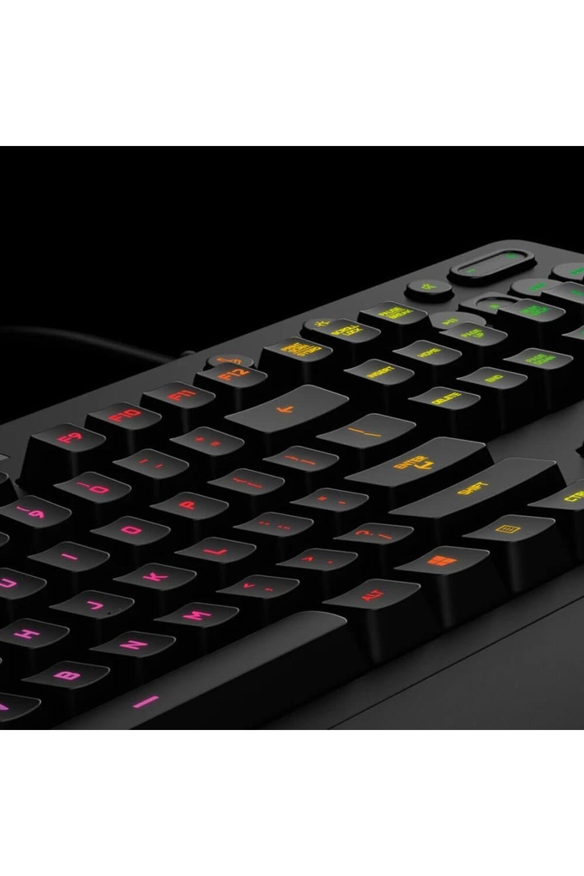 logitech-Gaming Keyboard with Dedicated Media Controls, Backlit Keys, Durable Spill-Resistant Design 2