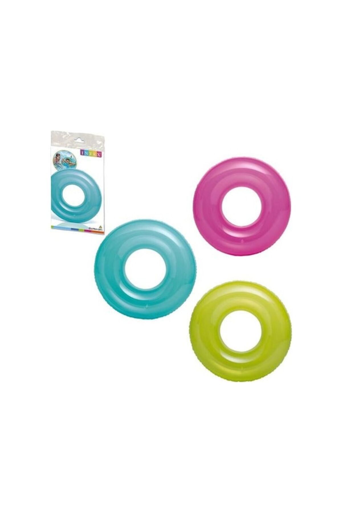 Intex Jumbo Şeffaf Simit 76 Cm
