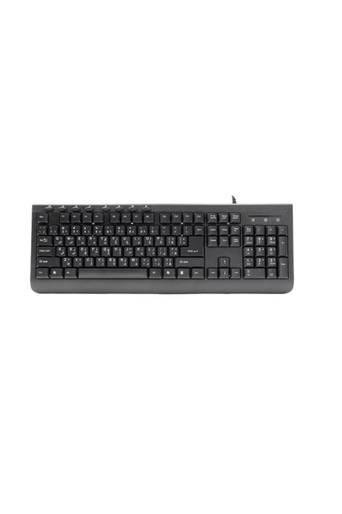 FRISBY FK-204AU Kablolu Multimedia Klavye (Arapça)