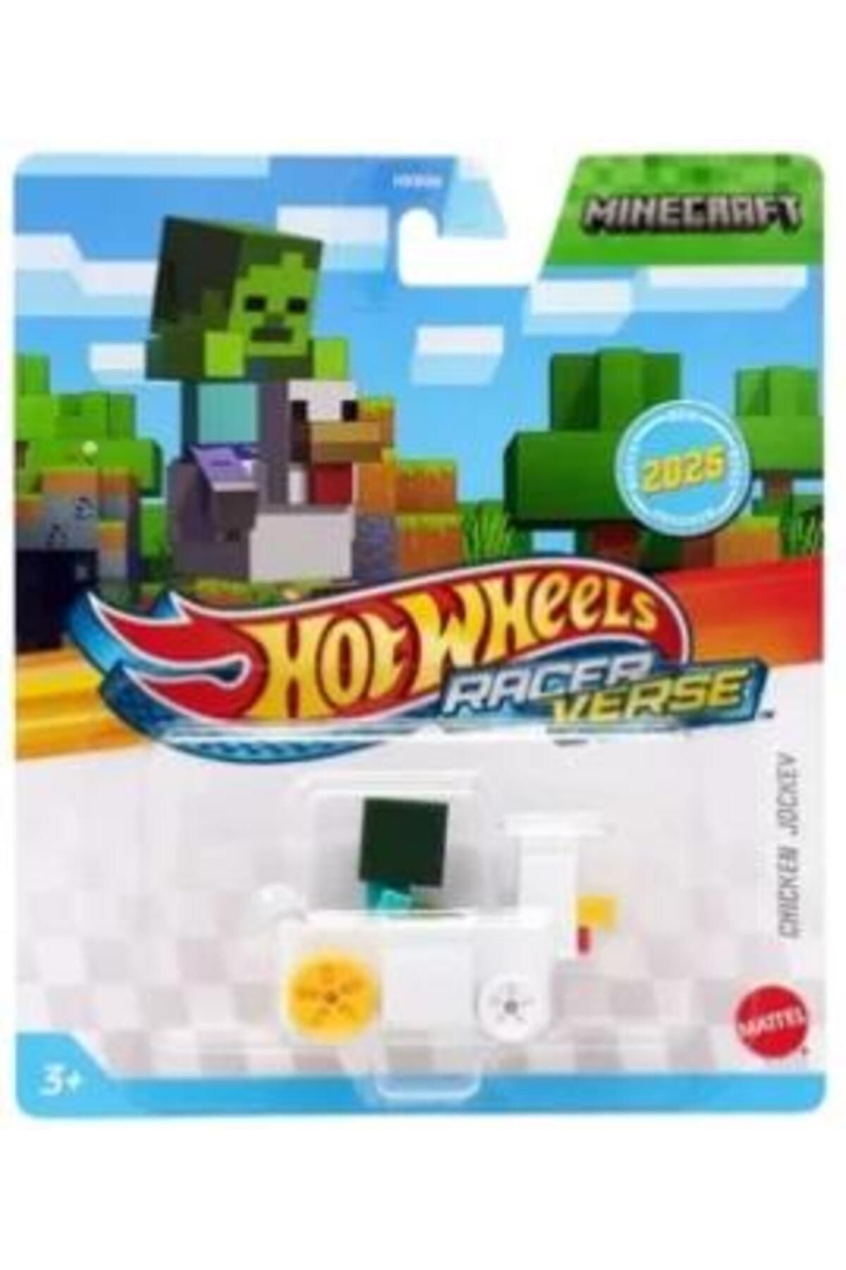 HOT WHEELS RacerVerse Minecraft Chicken Jockey HRT42